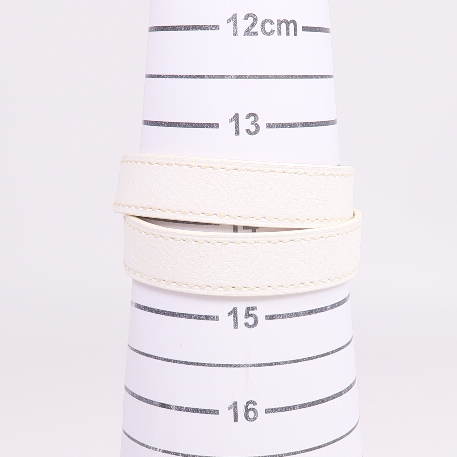 HERMES Epsom皮革Kelly Double Tour Bracelet金扣手鐲