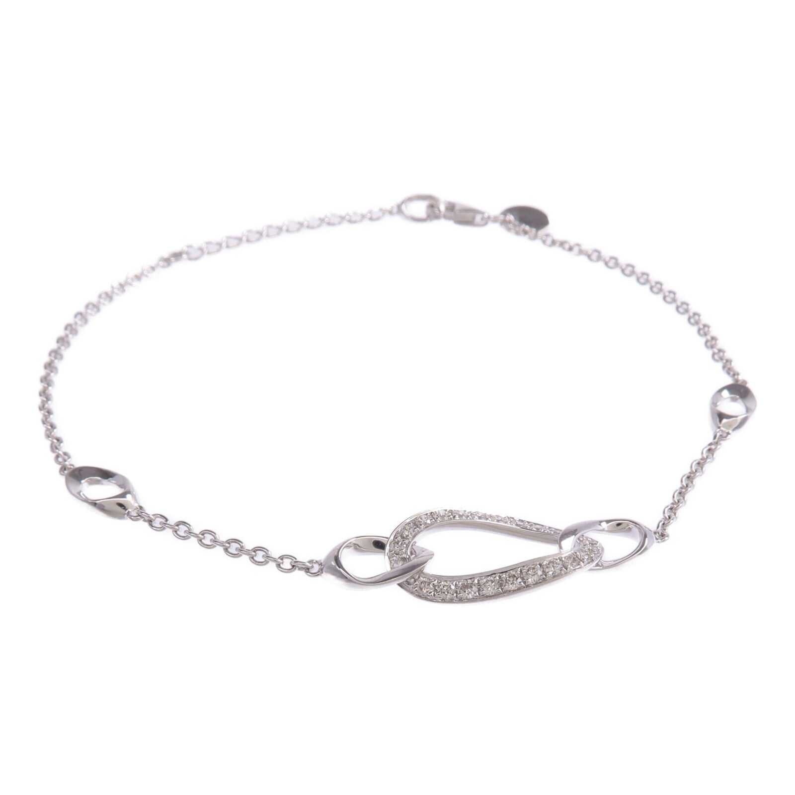 JEWELRY 【激減優惠】18K白金Diamond Bracelet鑽石手鏈