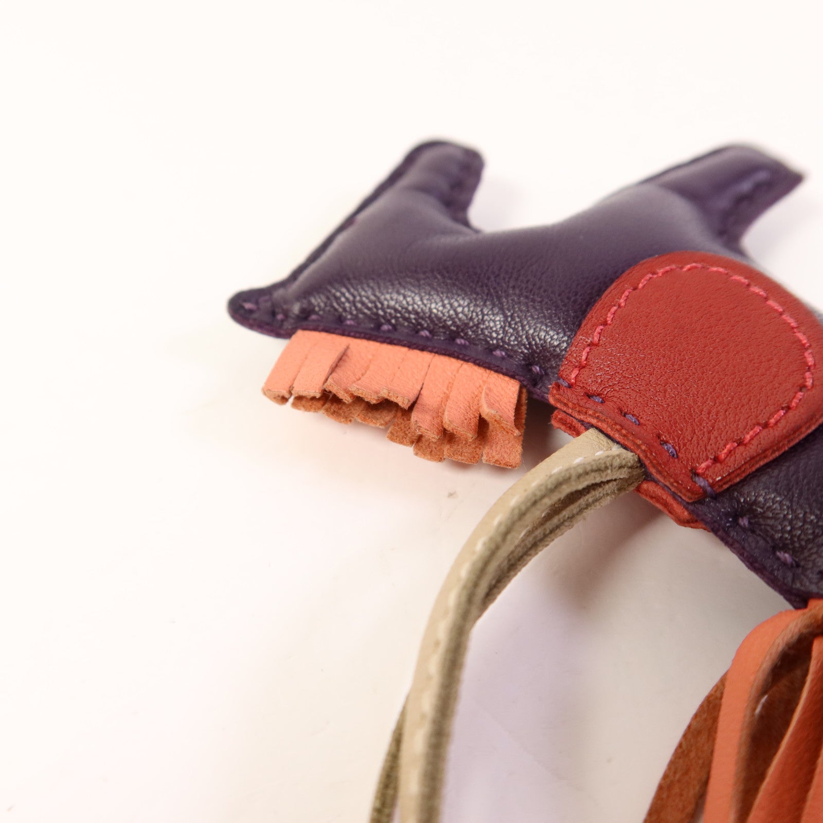 HERMES Milo皮革Rodeo PM掛飾