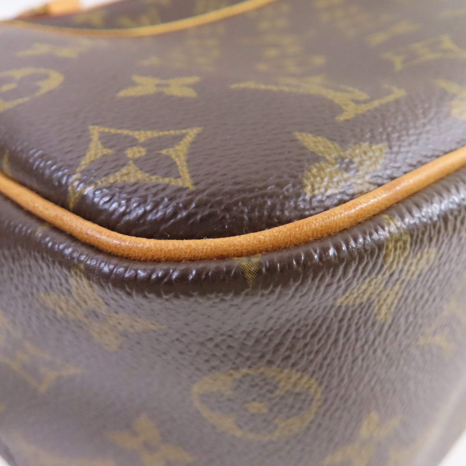 LOUIS VUITTON 【激減優惠】Monogram Deauville GM Handbag金扣手挽袋啡色