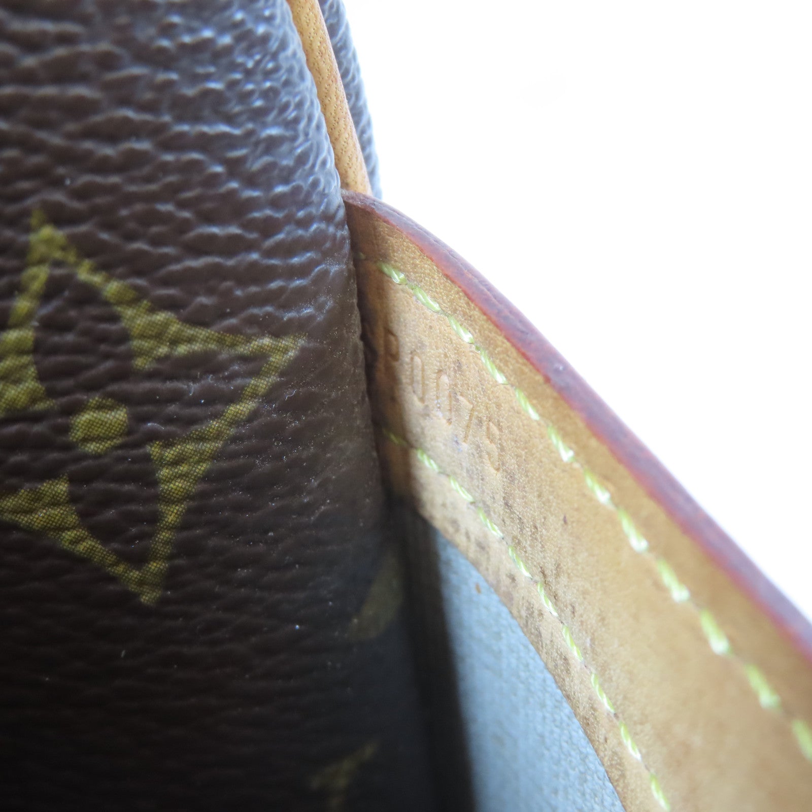 LOUIS VUITTON Monogram Reporter金扣肩背袋啡色