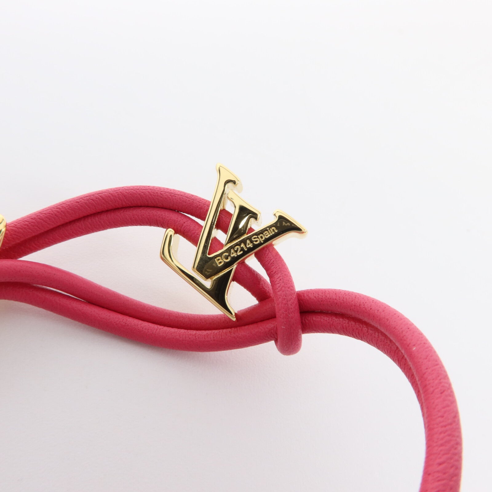 LOUIS VUITTON 金屬/牛皮皮革Bloom Bracelet手繩