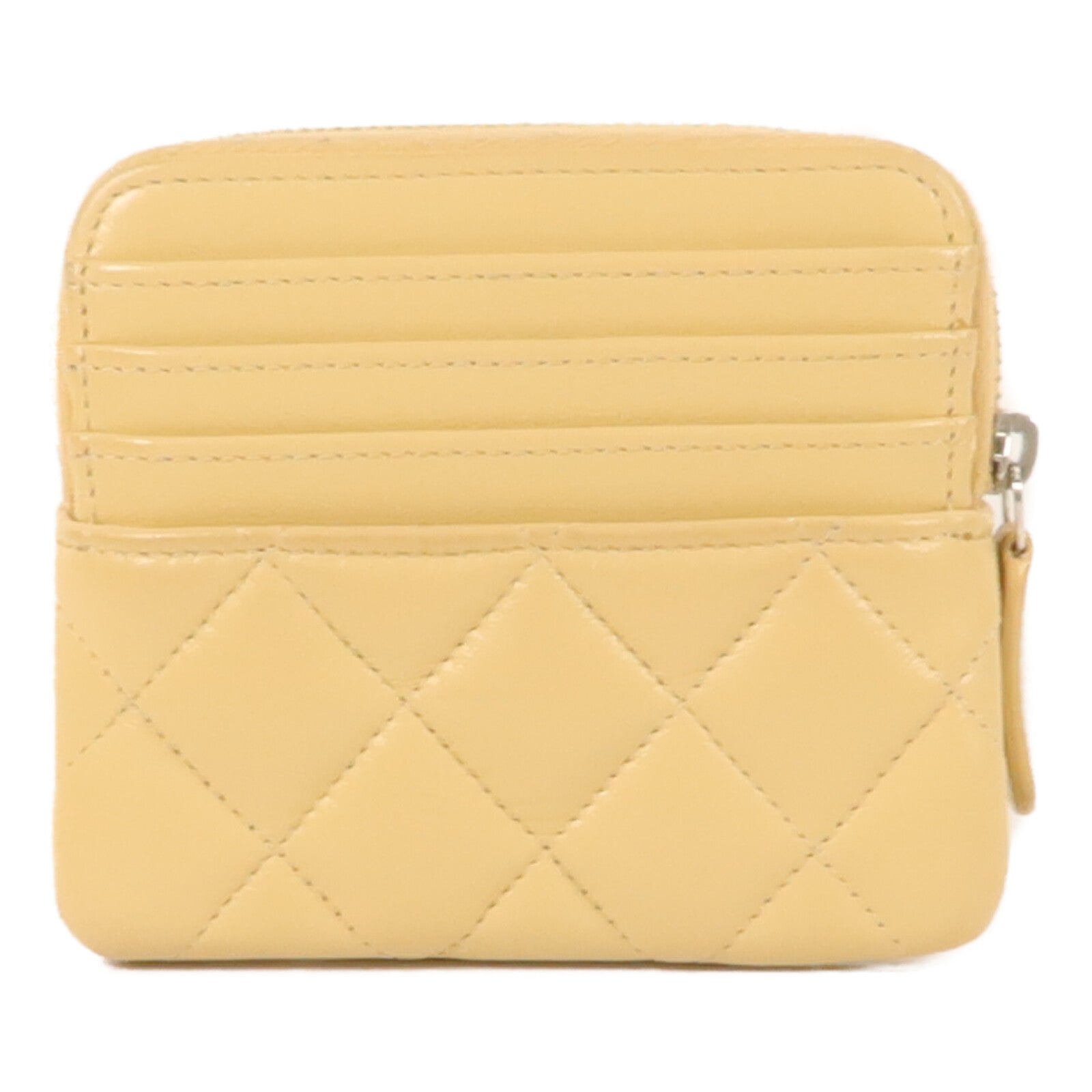 CHANEL 羊皮皮革CC Logo Card Case卡片套