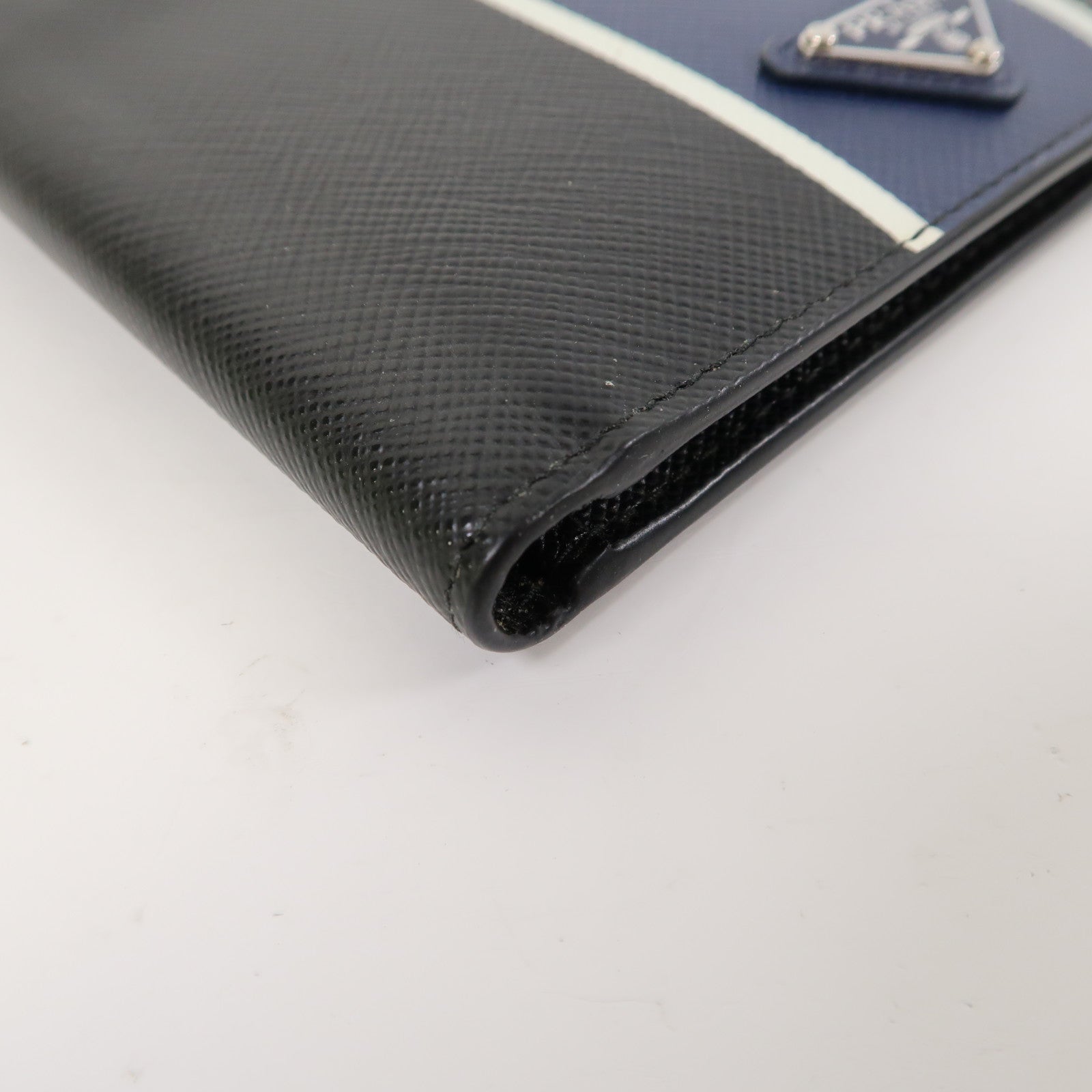 PRADA 牛皮皮革Wallet錢包黑色