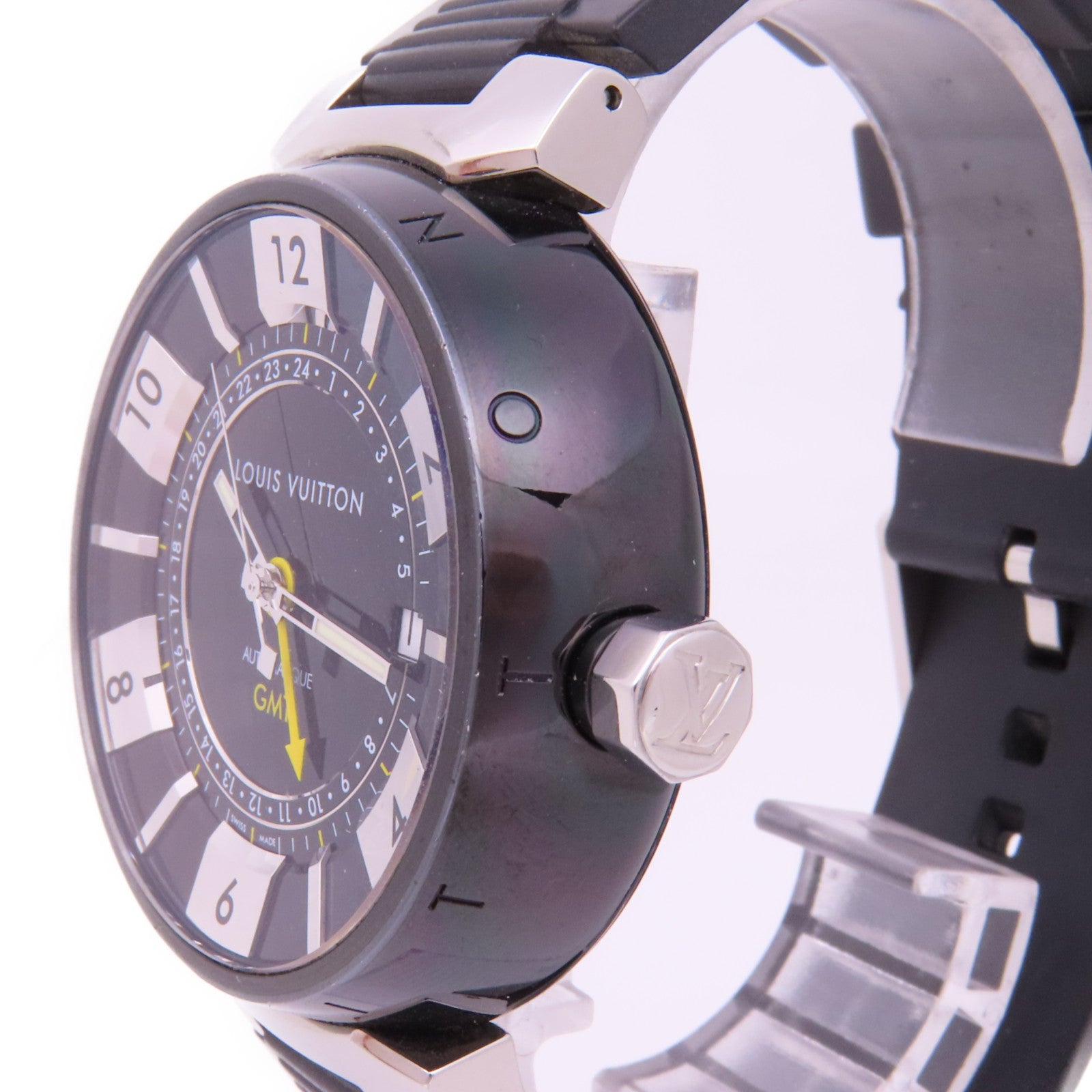 LOUIS VUITTON Tambour GMT Q113K