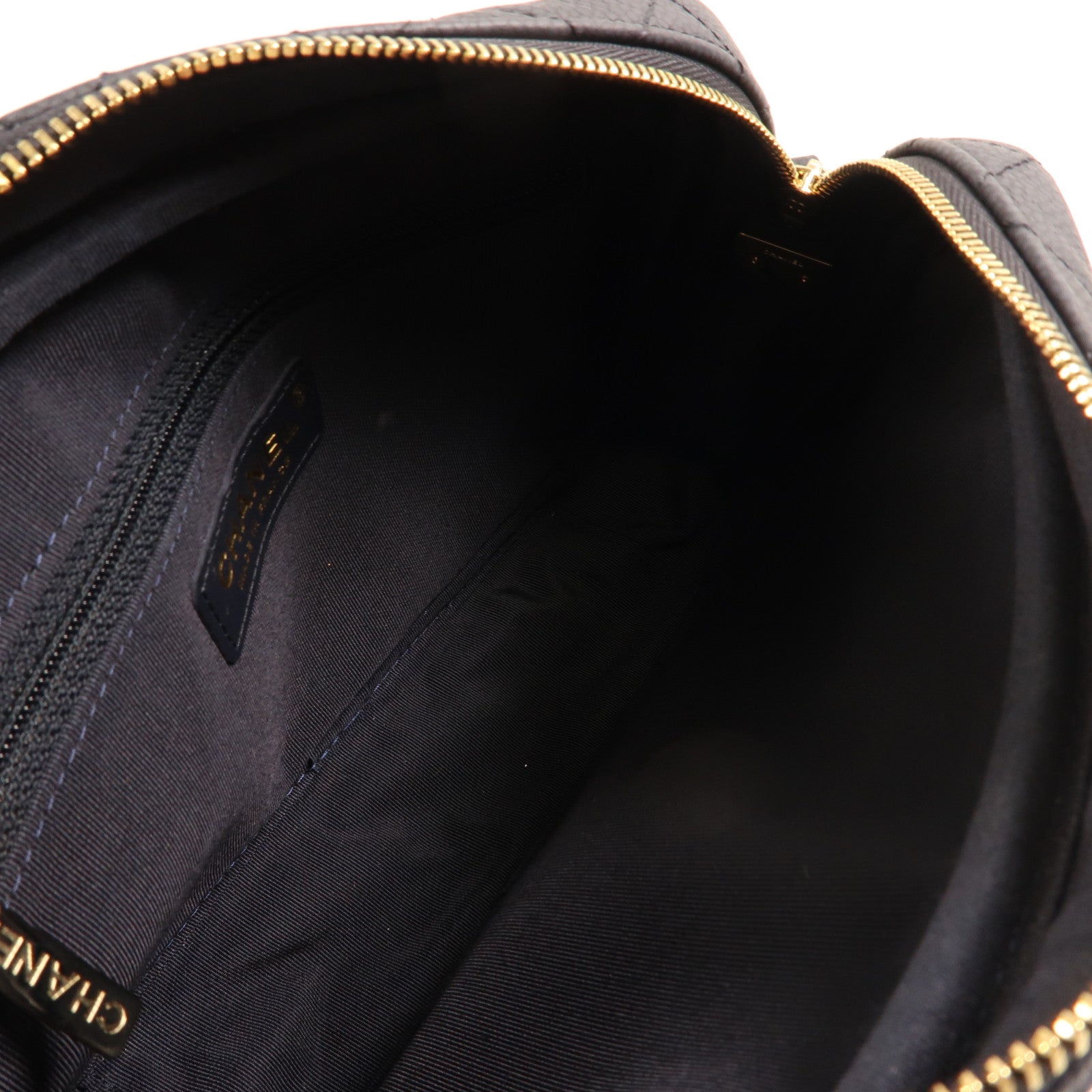 CHANEL 牛皮皮革Chain Shoulder金扣鏈帶肩背袋