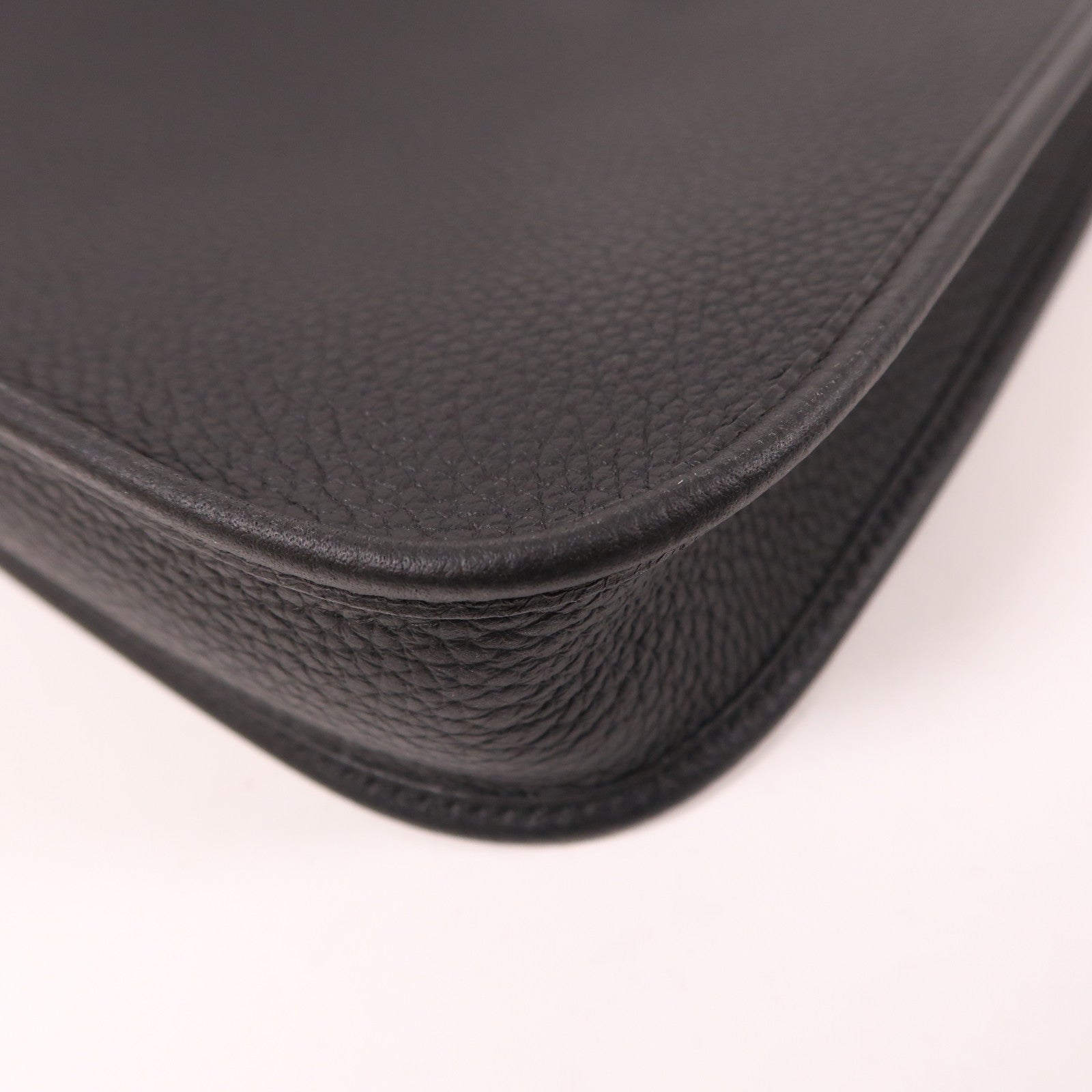 HERMES Clemence皮革Evelyne TPM銀扣肩背袋