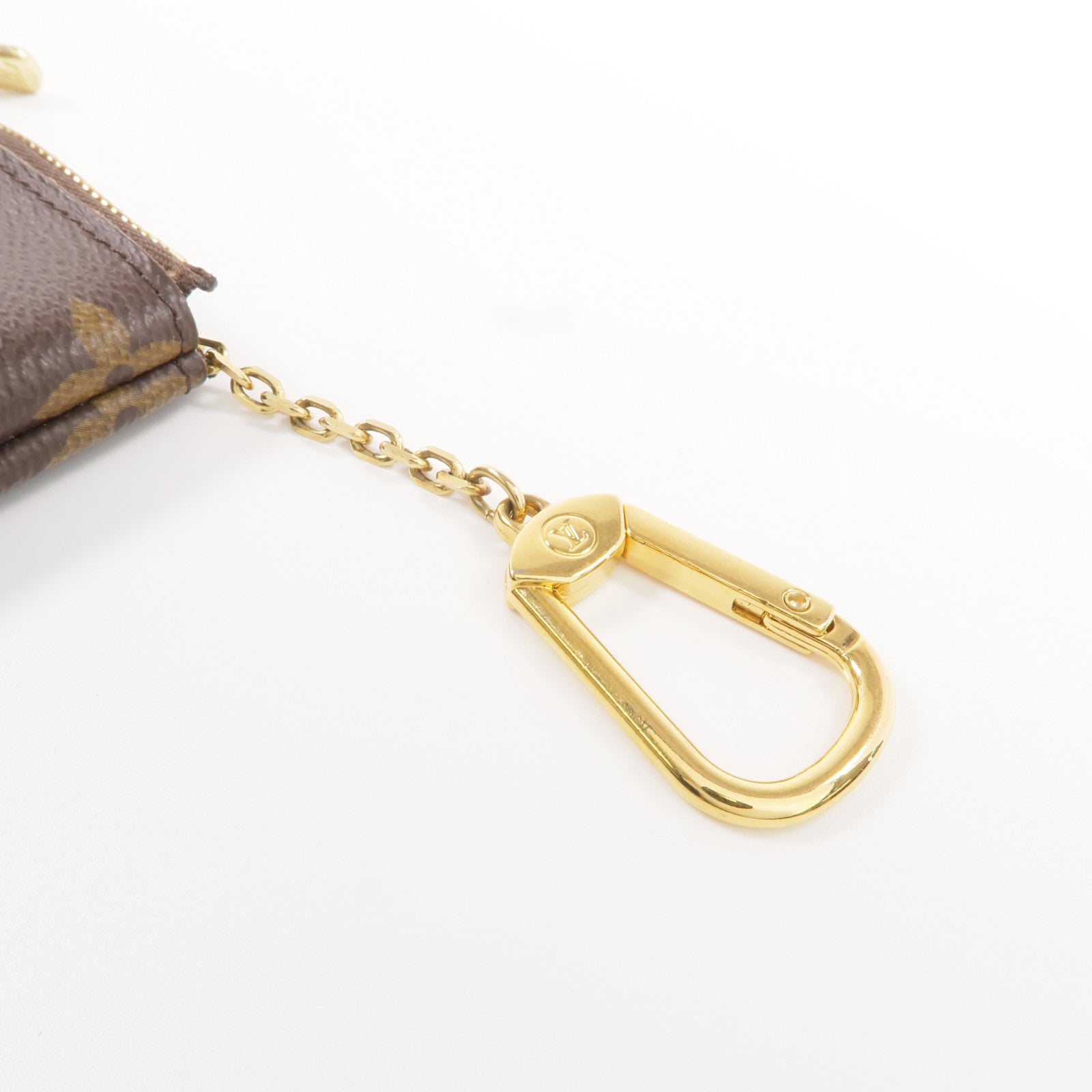 LOUIS VUITTON Monogram Key Pouch金扣鎖匙包