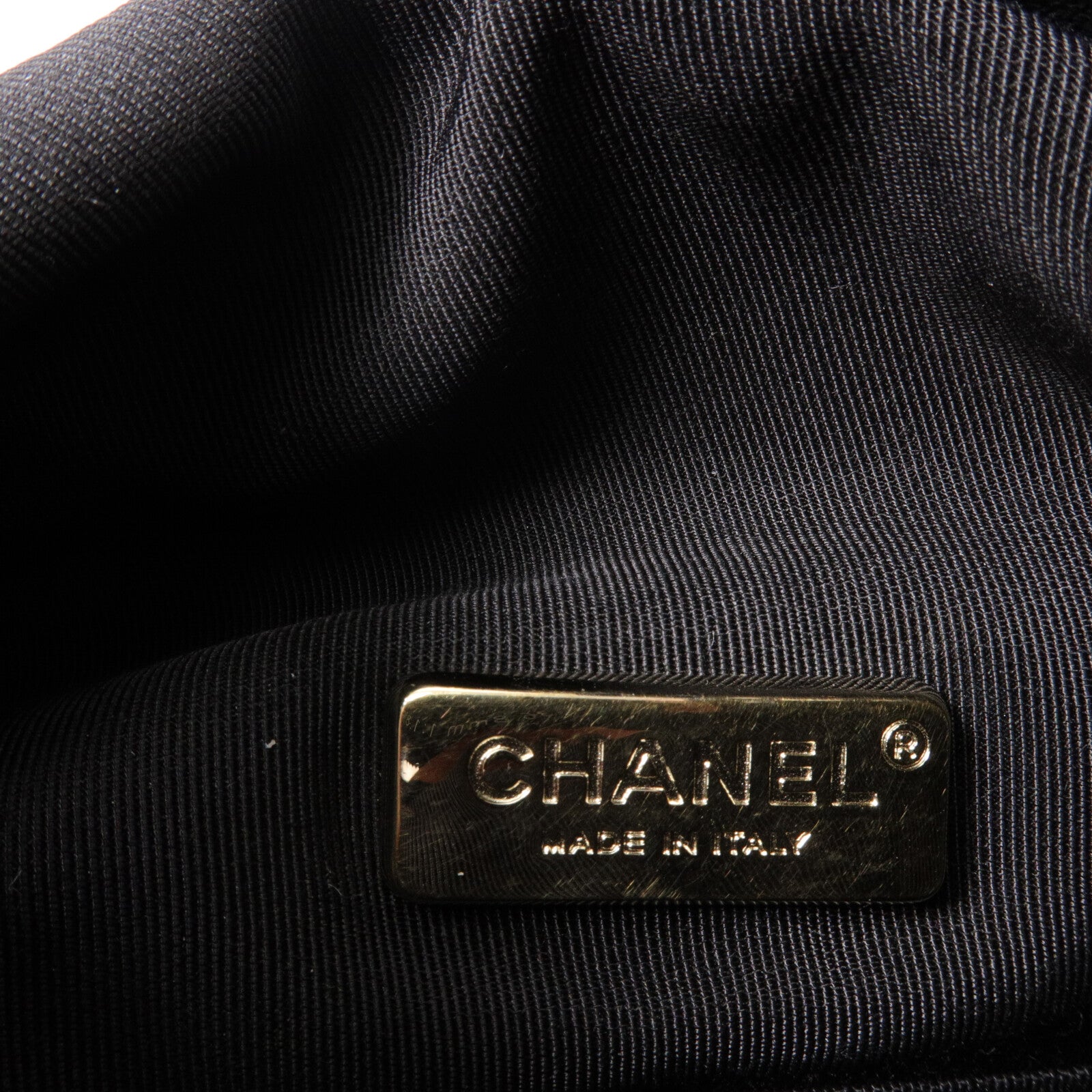 CHANEL 羊皮皮革Backpack鏈帶背包