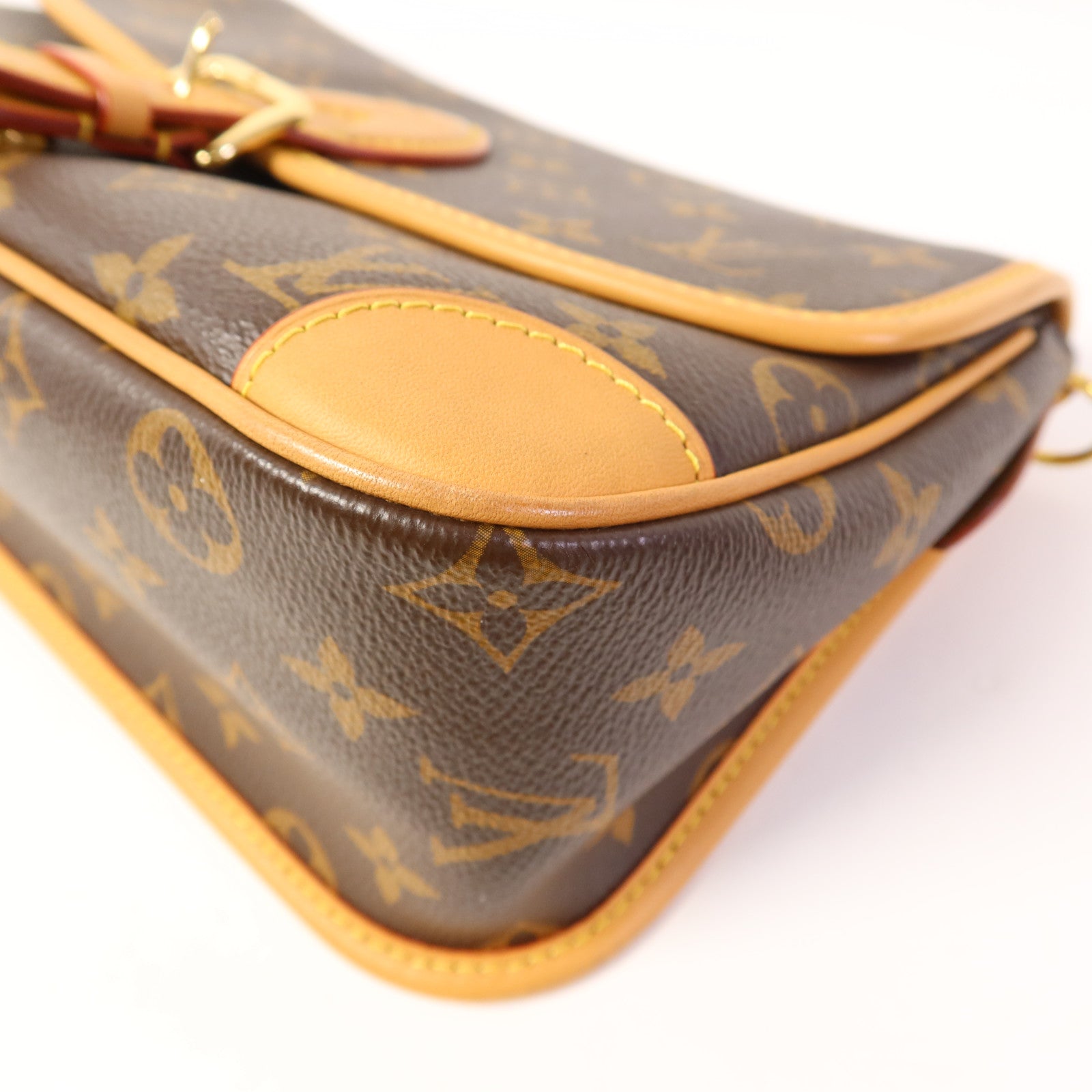 LOUIS VUITTON Monogram Diane金扣手挽肩背兩用袋