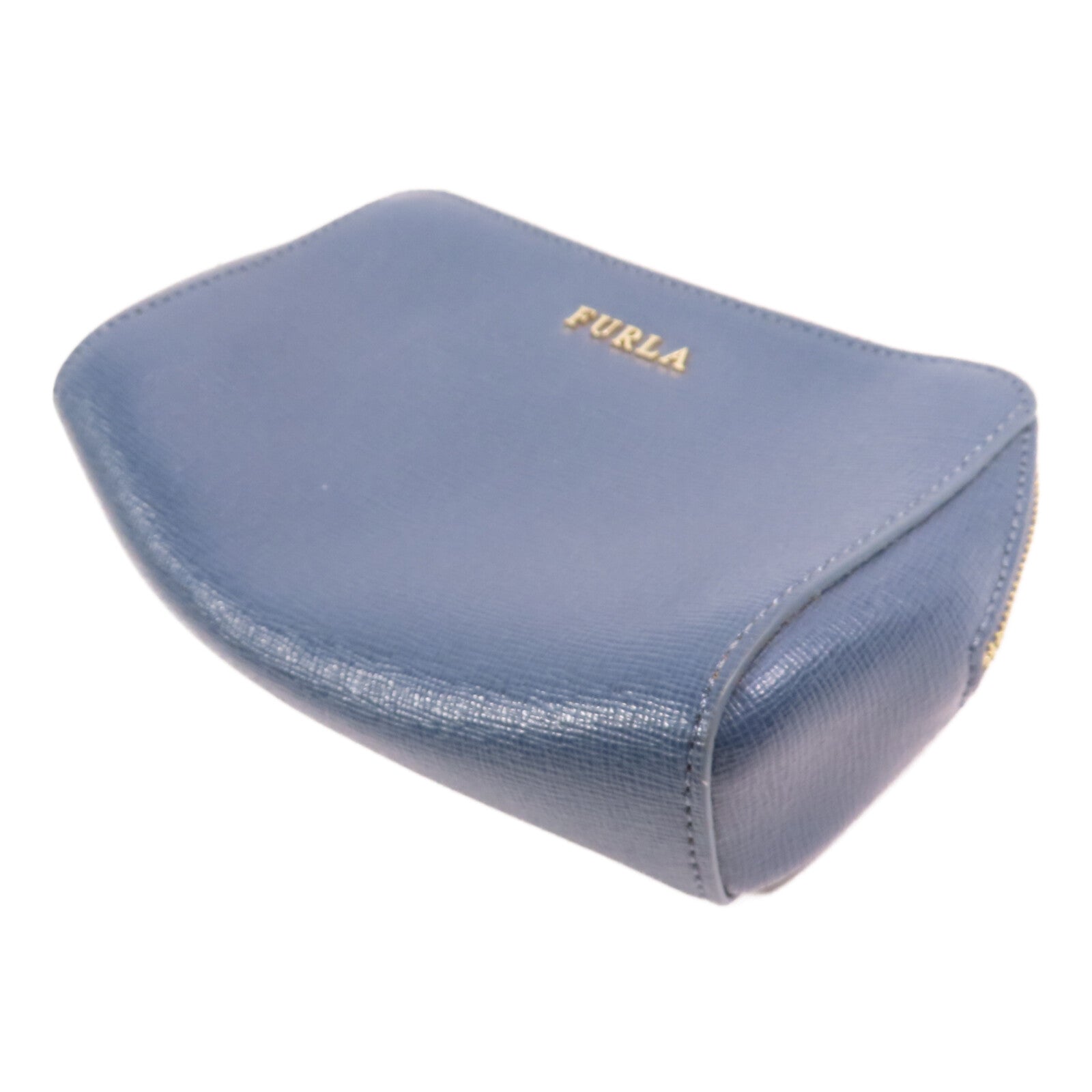 Furla 【激減優惠】牛皮皮革Pouch金扣手拿包