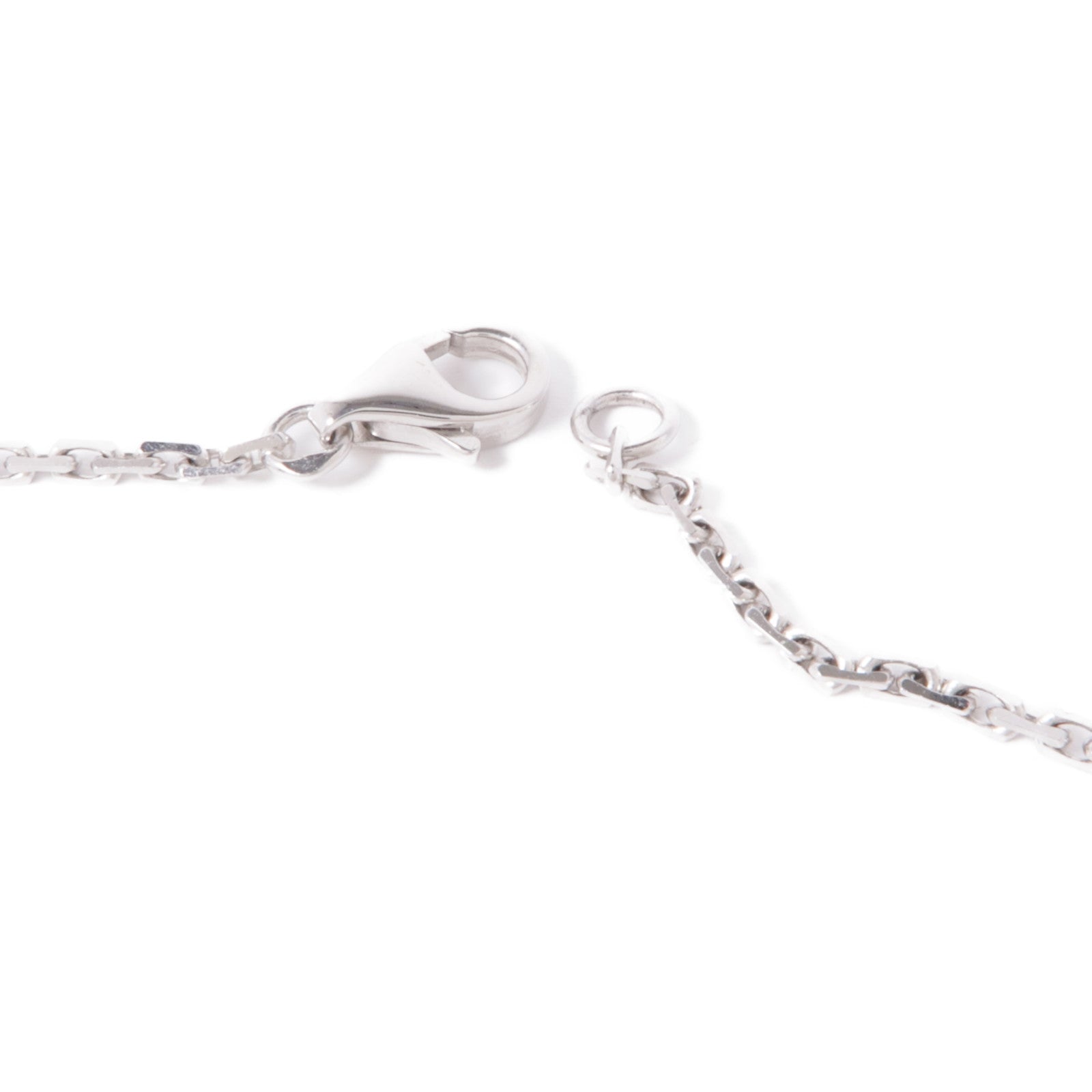 CARTIER 18K白金Love Diamond Necklace鑽石項鍊