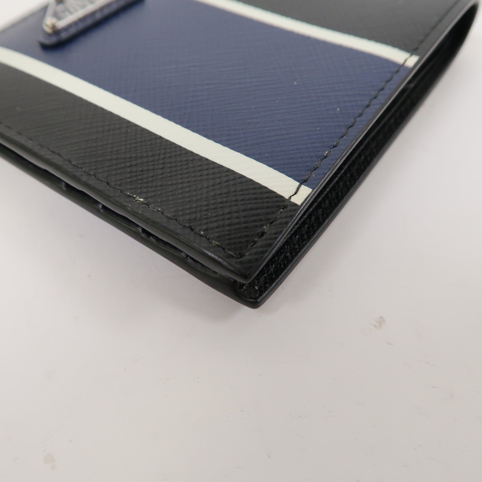 PRADA 牛皮皮革Wallet錢包黑色