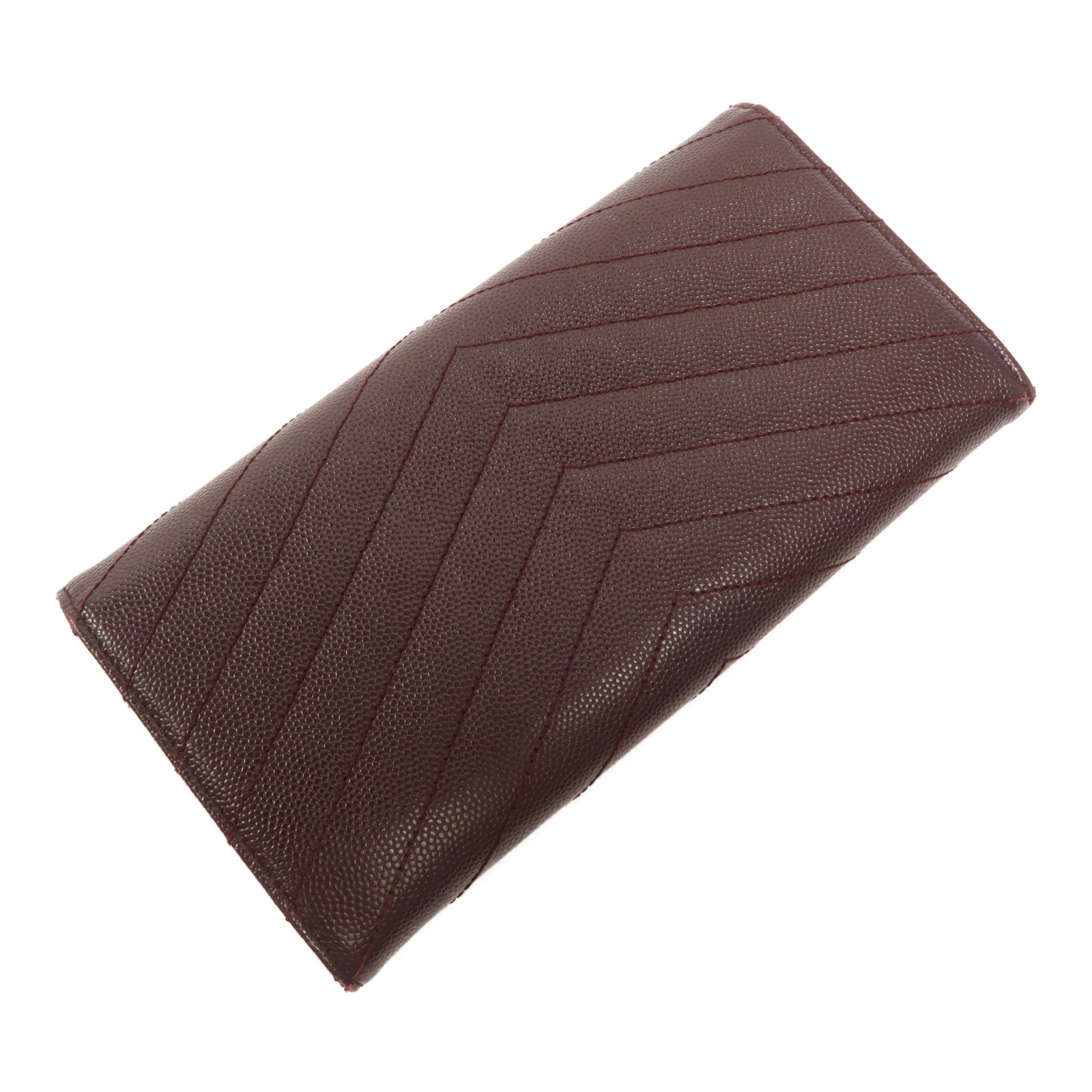 SAINT LAURENT 牛皮皮革Long Envelope Wallet長錢包