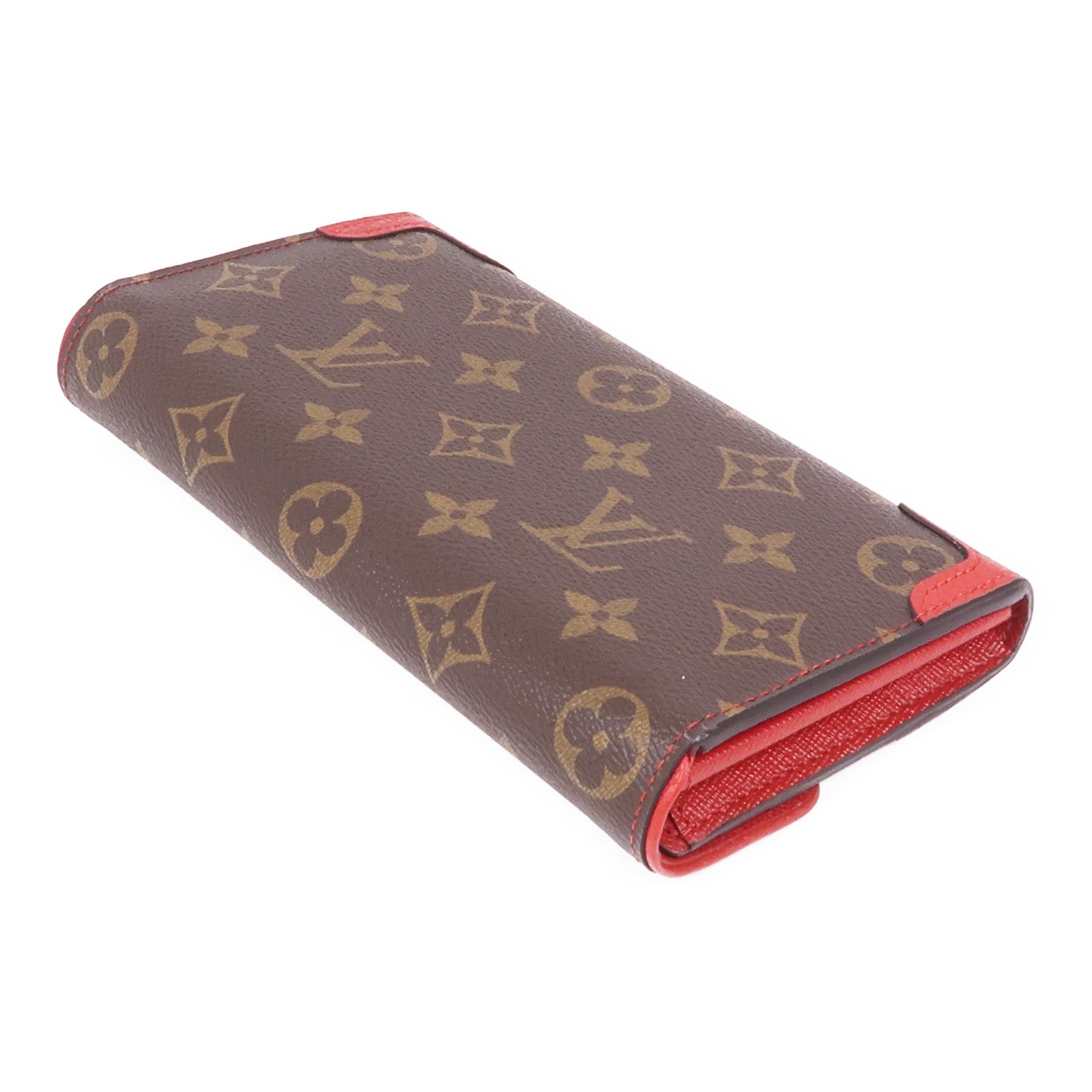 LOUIS VUITTON Monogram Sarah Retiro金扣長錢包