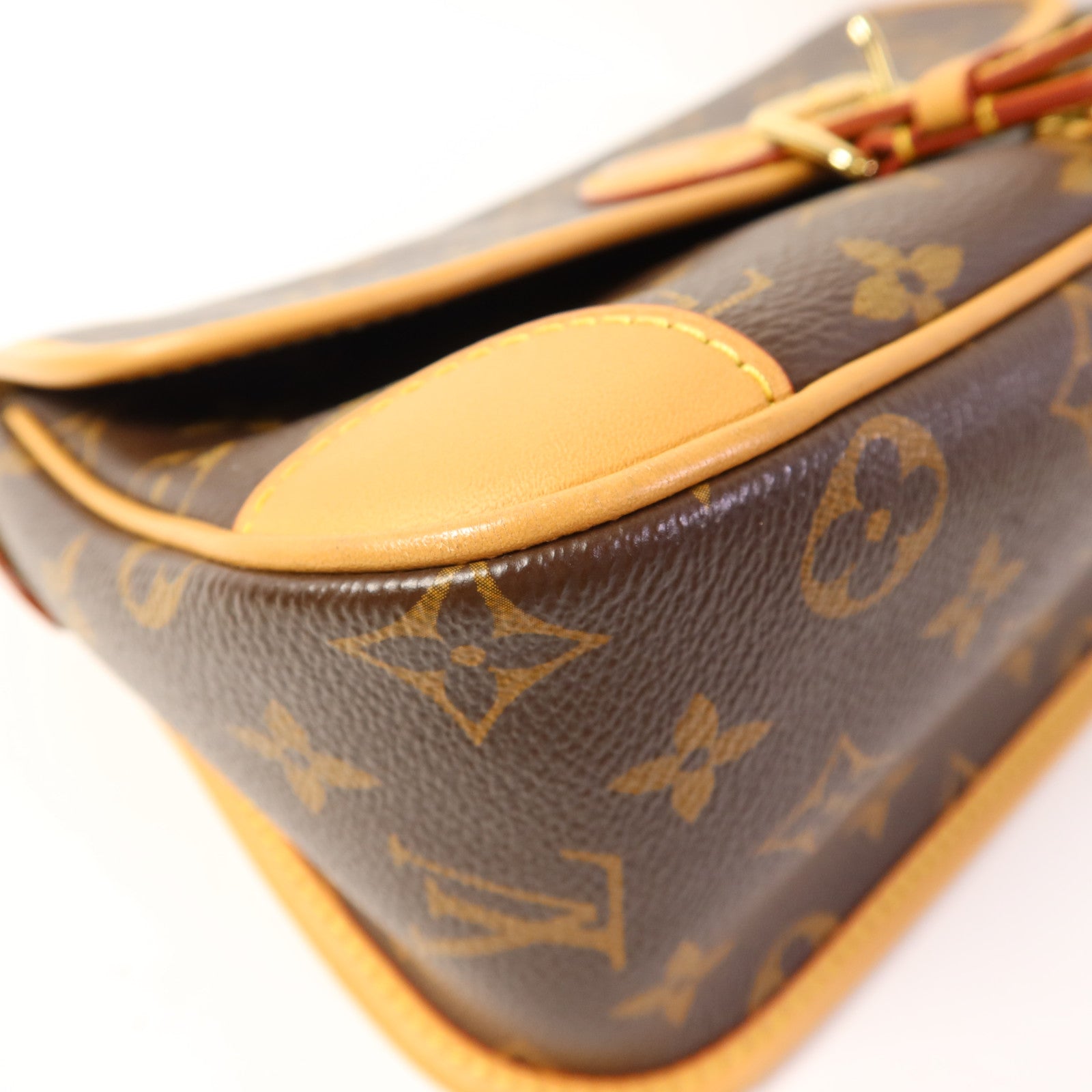 LOUIS VUITTON Monogram Diane金扣手挽肩背兩用袋
