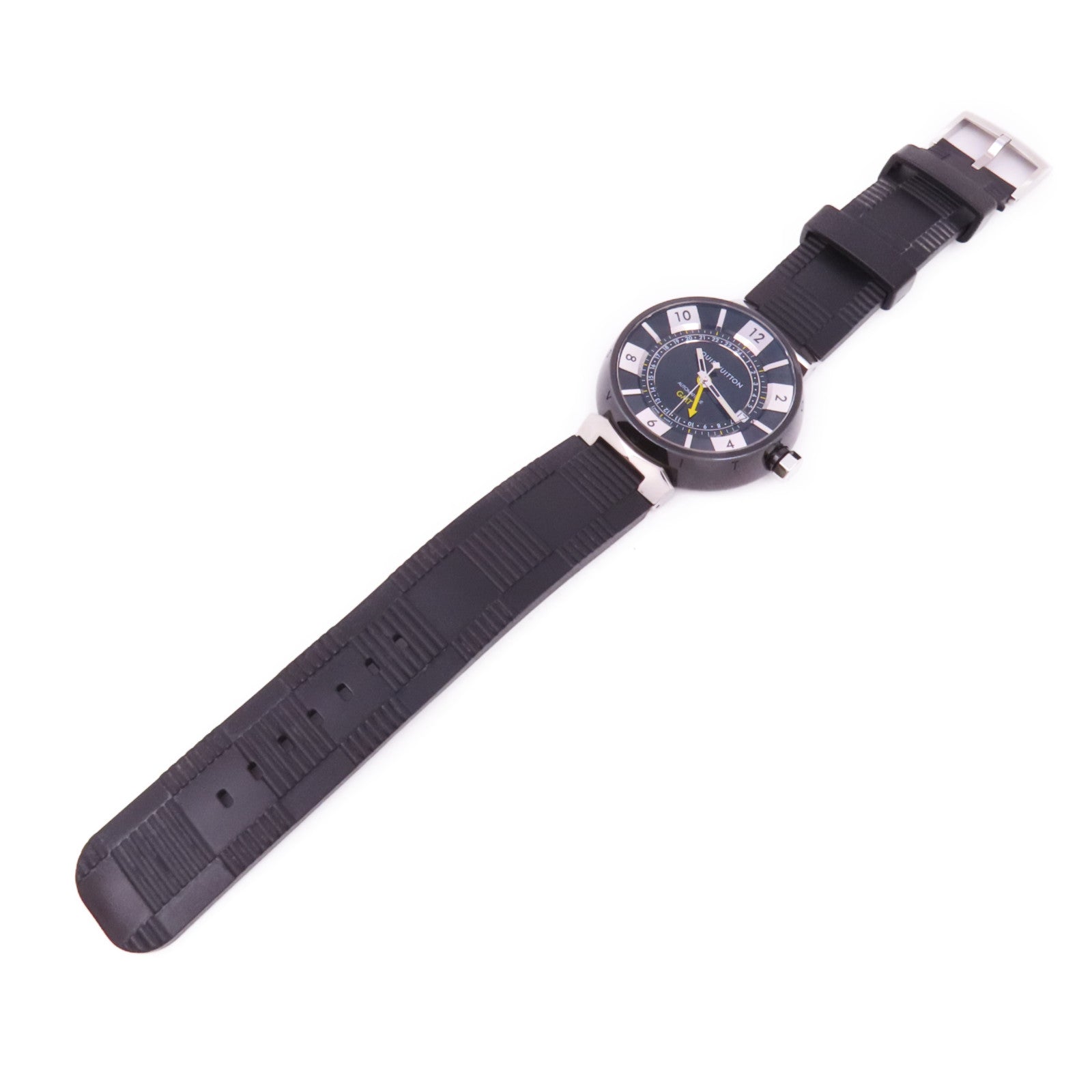 LOUIS VUITTON Tambour GMT Q113K