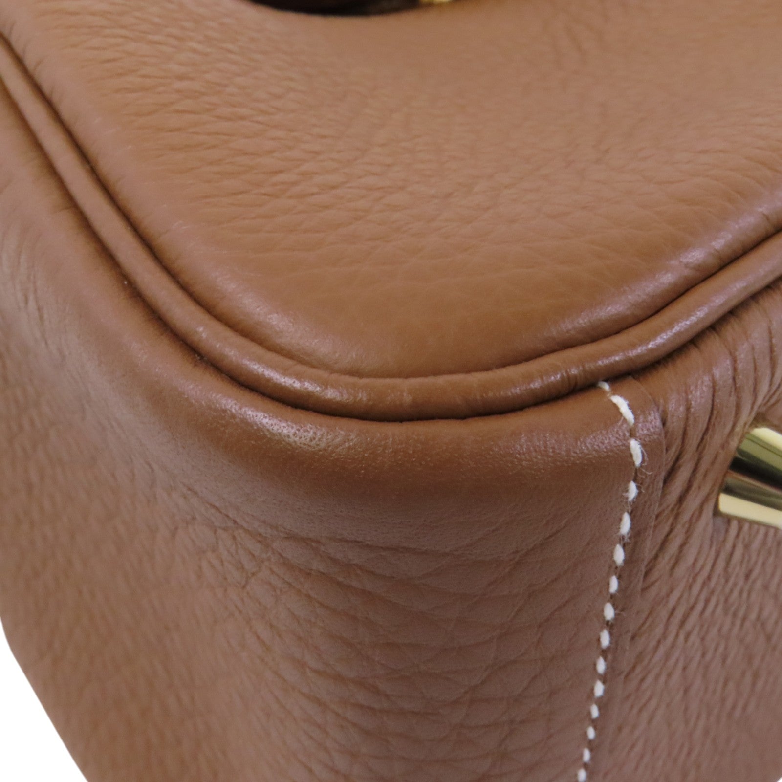 HERMES Clemence皮革Mini Lindy金扣肩背袋