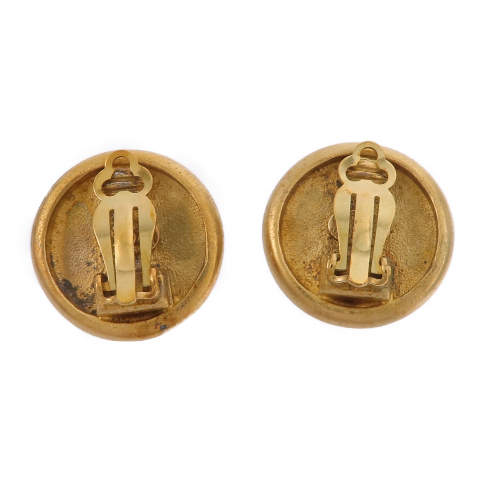 CHANEL 金屬Vintage Clip-On Earrings耳環