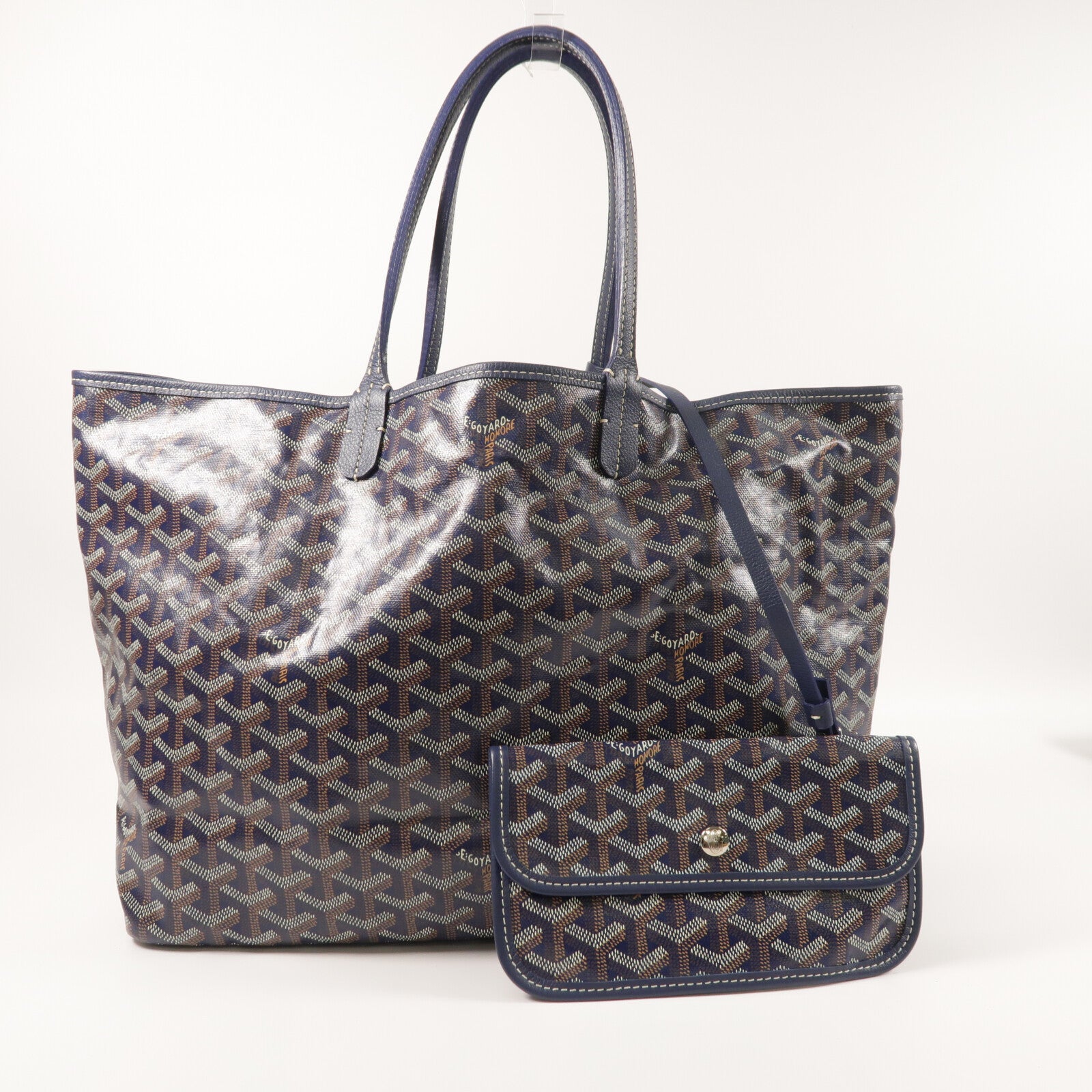 GOYARD 塗層帆布Saint Louis PM手挽袋
