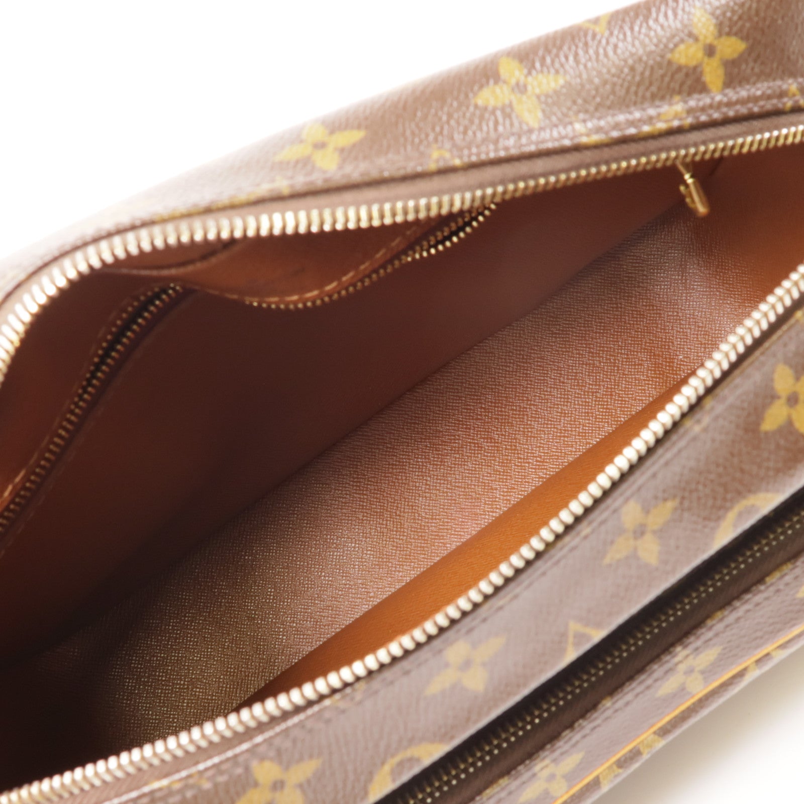 LOUIS VUITTON Monogram Nile金扣肩背袋