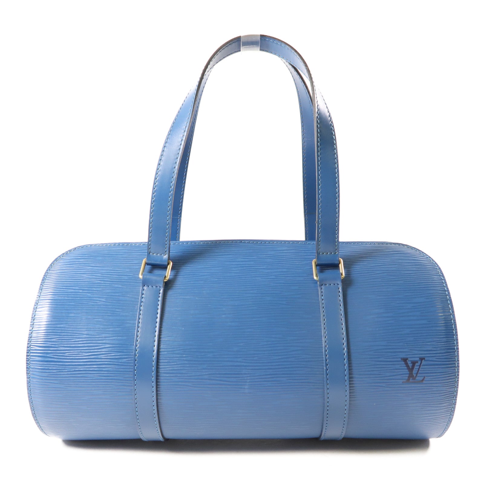 LOUIS VUITTON LV Soufflot Handbag M52225 Epi Blue