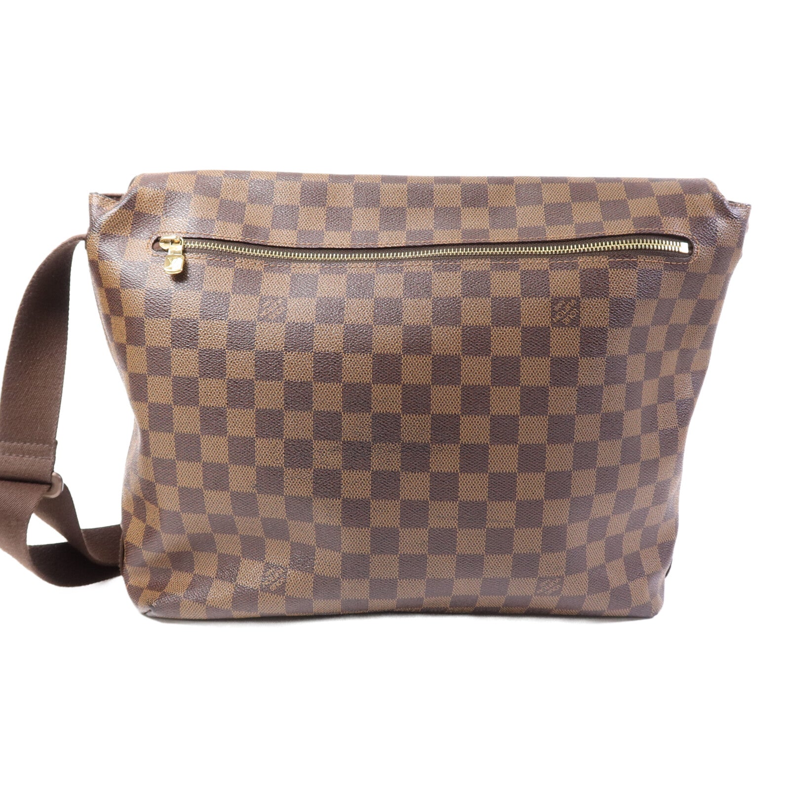 LOUIS VUITTON Damier Brooklyn GM金扣肩背袋