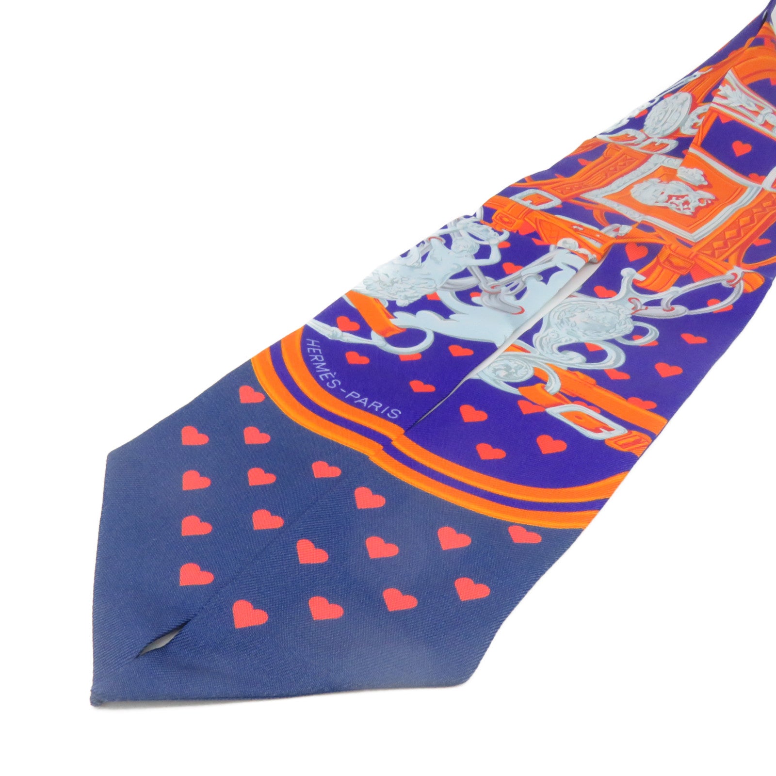HERMES 【激減優惠】絲質Twilly Scarf絲巾橙色/紫色/彩色