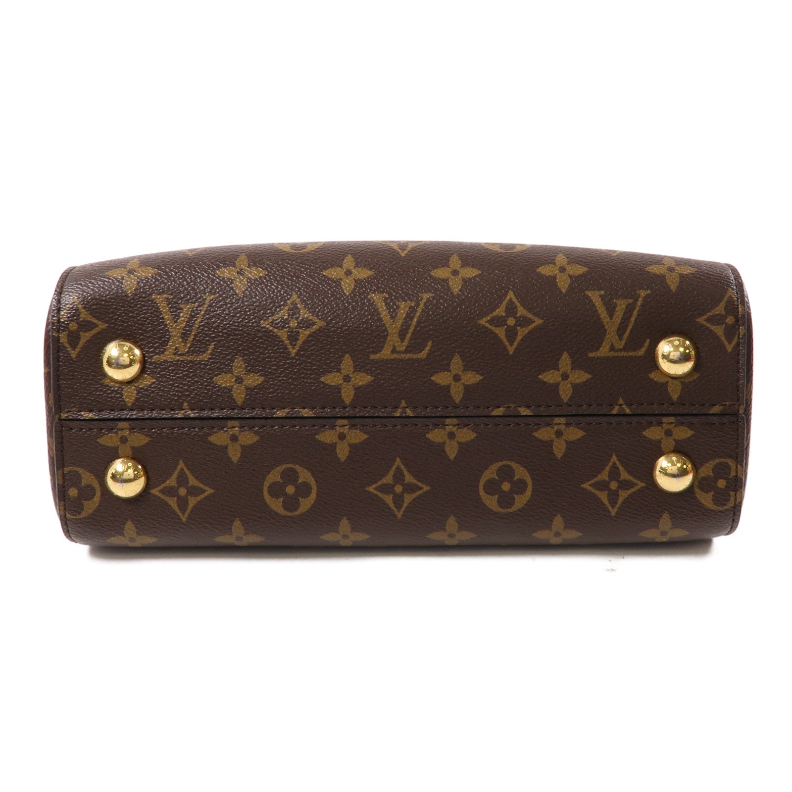 LOUIS VUITTON Monogram Cluny BB金扣手挽肩背兩用袋啡色