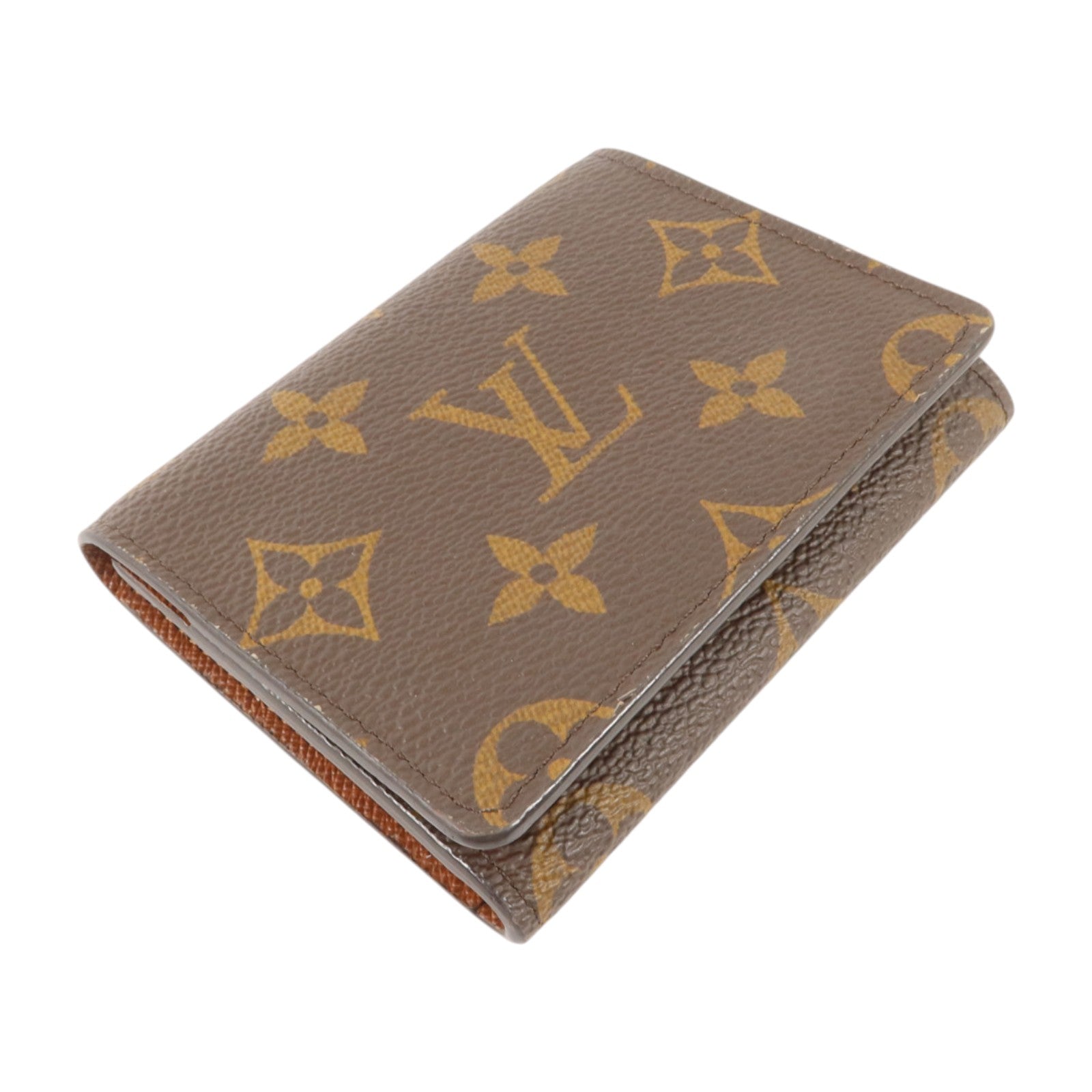 LOUIS VUITTON Monogram Enveloppe Carte De Visite金扣Card Case卡片套