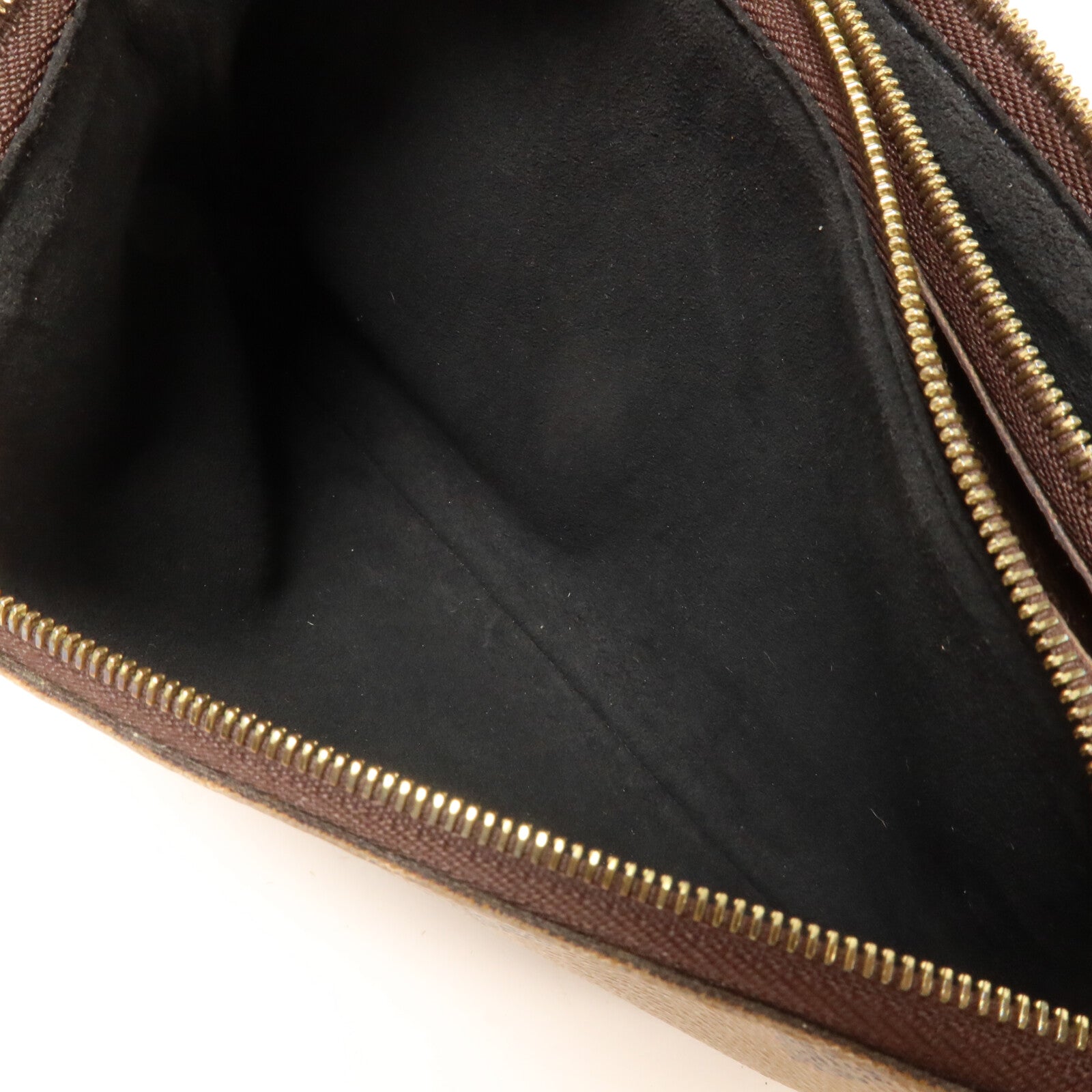LOUIS VUITTON Monogram Giant Reverse Double Zip Pochette肩背袋