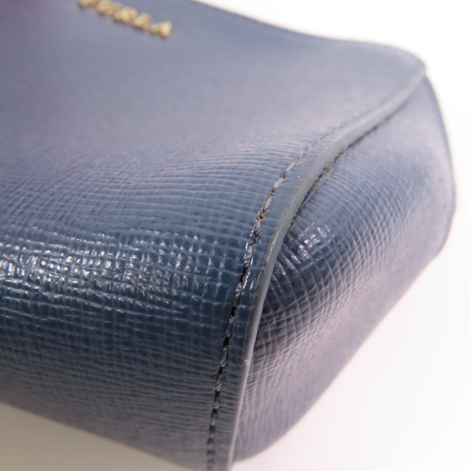 Furla 【激減優惠】牛皮皮革Pouch金扣手拿包