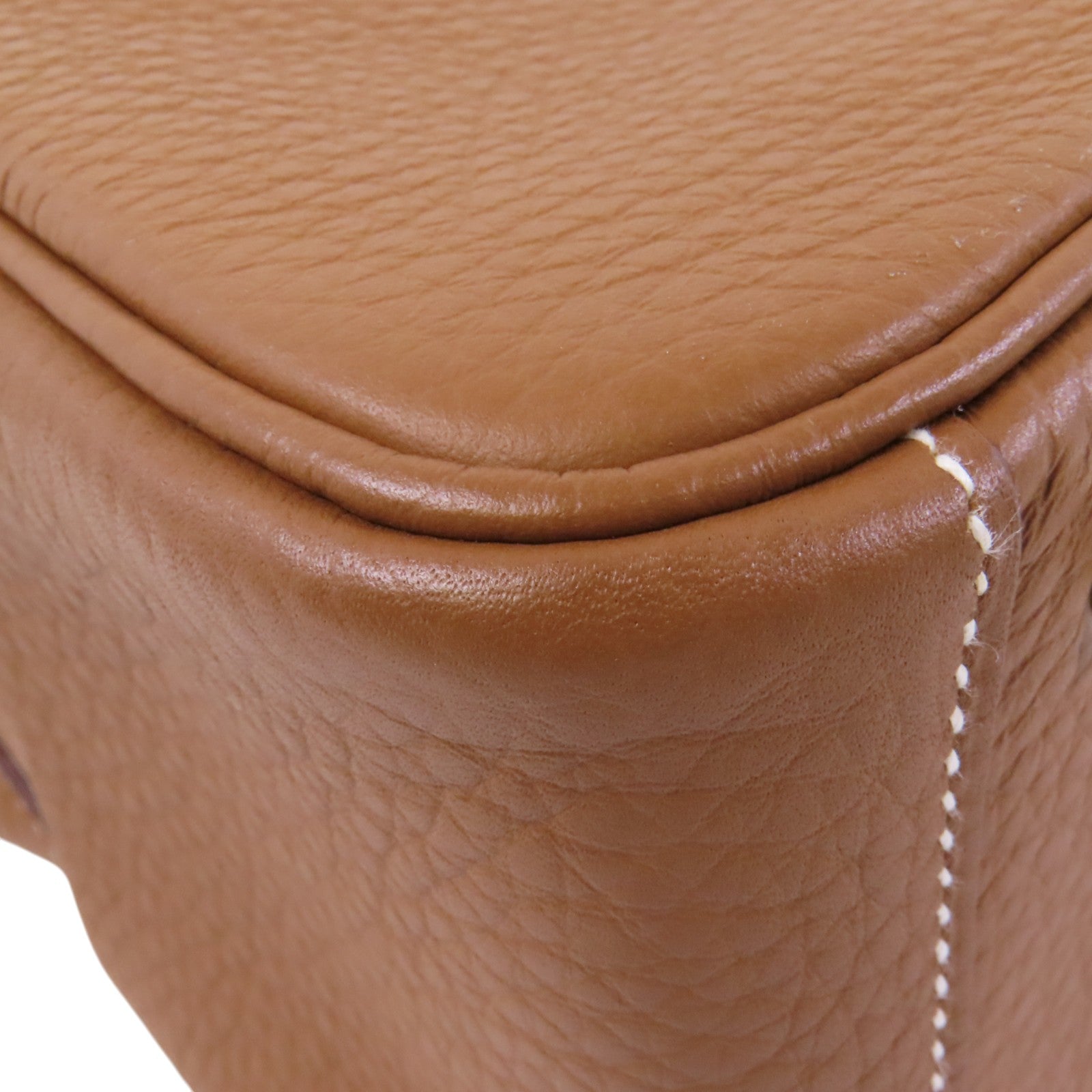 HERMES Clemence皮革Mini Lindy金扣肩背袋
