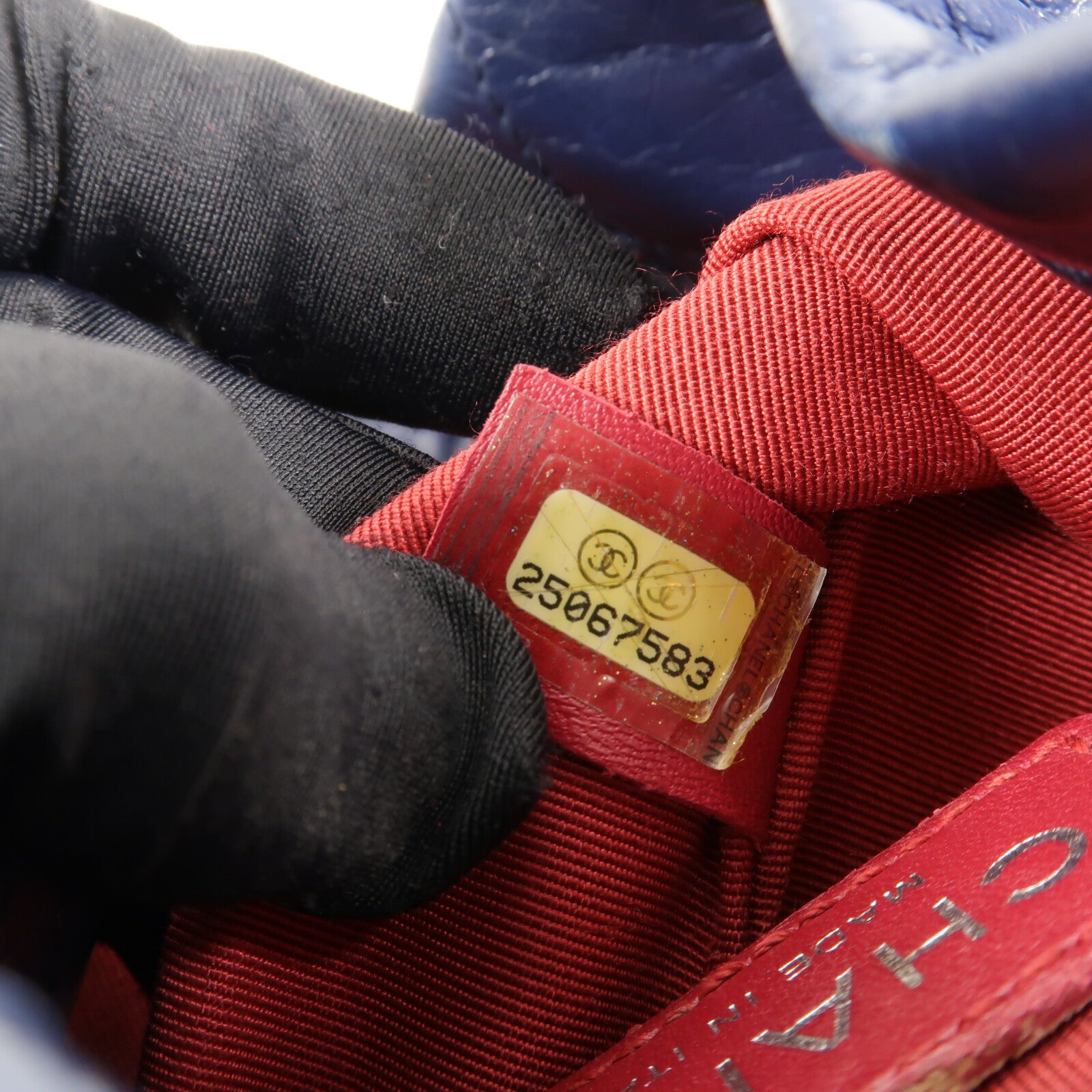 CHANEL 牛皮皮革Gabrielle Backpack鏈帶背包
