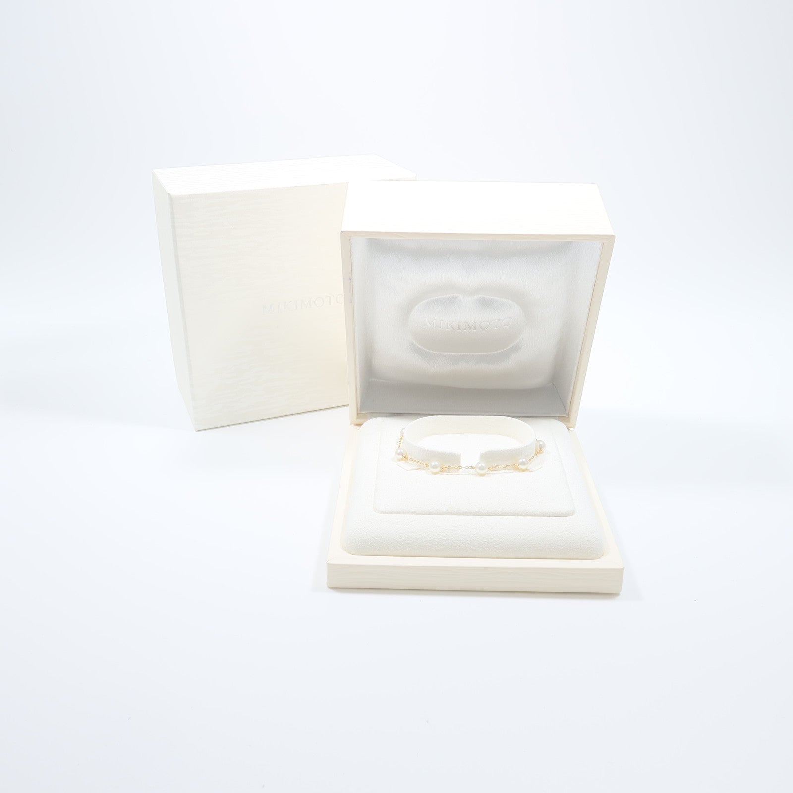 MIKIMOTO 18K黃金Pearl Bracelet珍珠手鏈