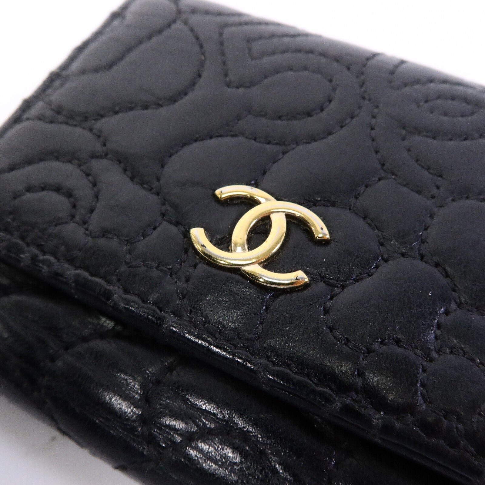 CHANEL 牛皮皮革 Fold Wallet錢包