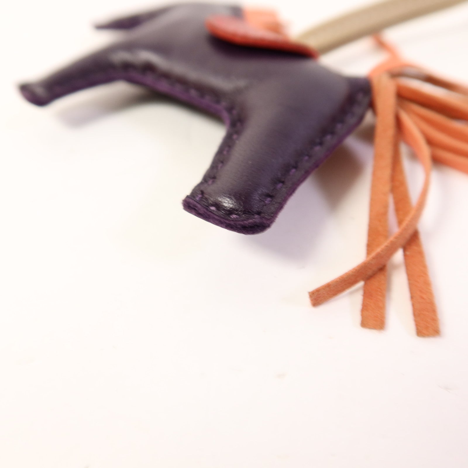 HERMES Milo皮革Rodeo PM掛飾