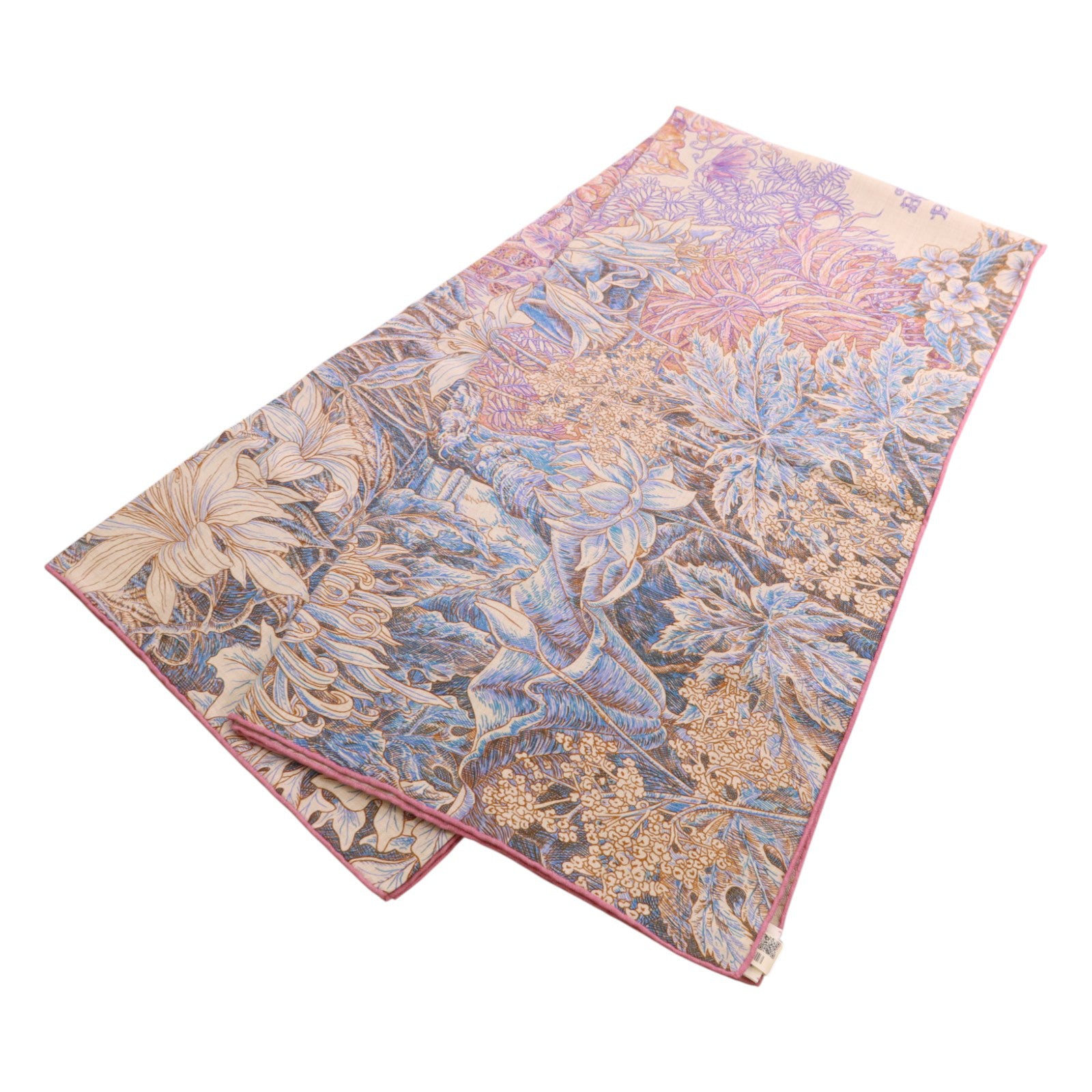 HERMES 羊絨/絲質Mors A Jouets Bandana Shawl 140絲巾