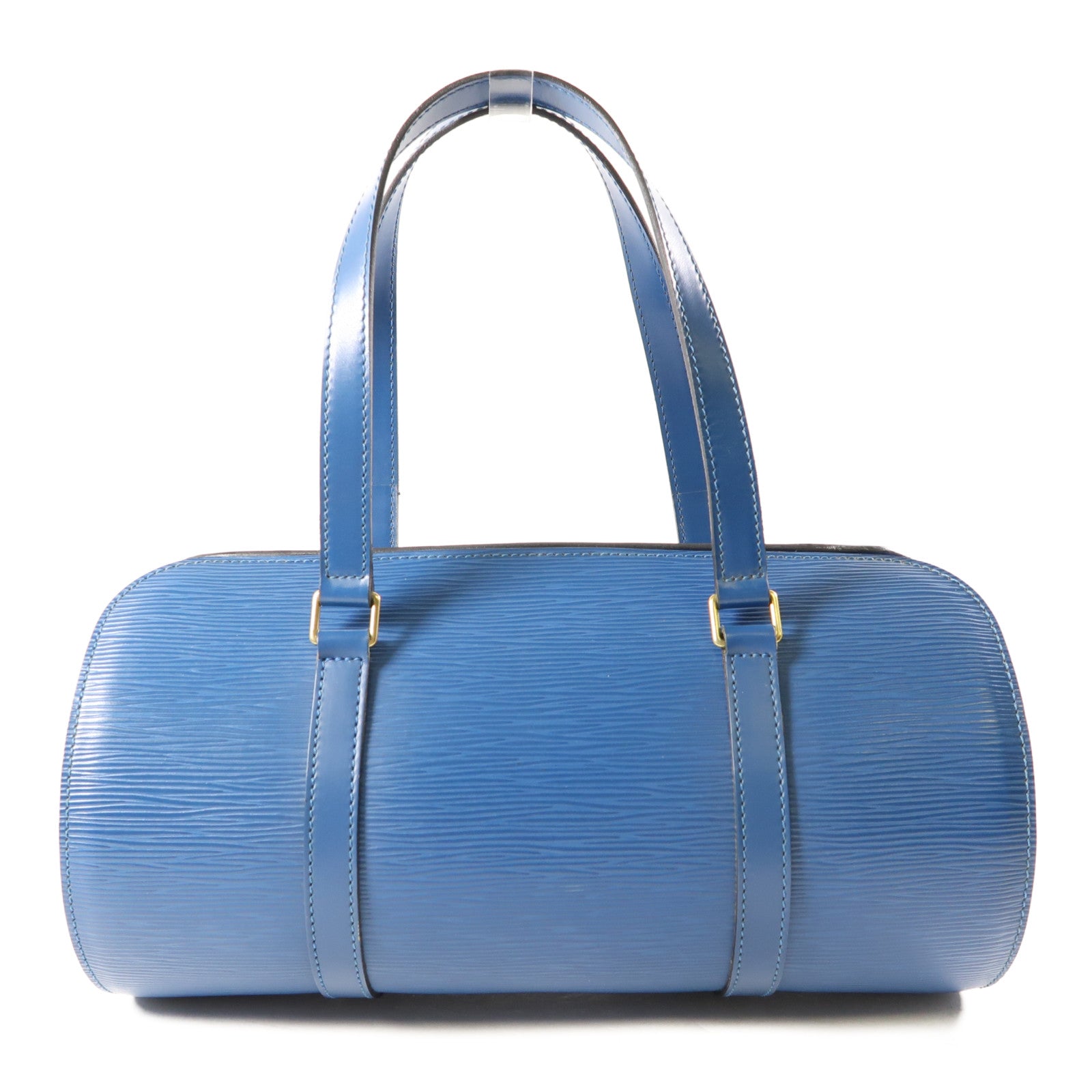 LOUIS VUITTON LV Soufflot Handbag M52225 Epi Blue
