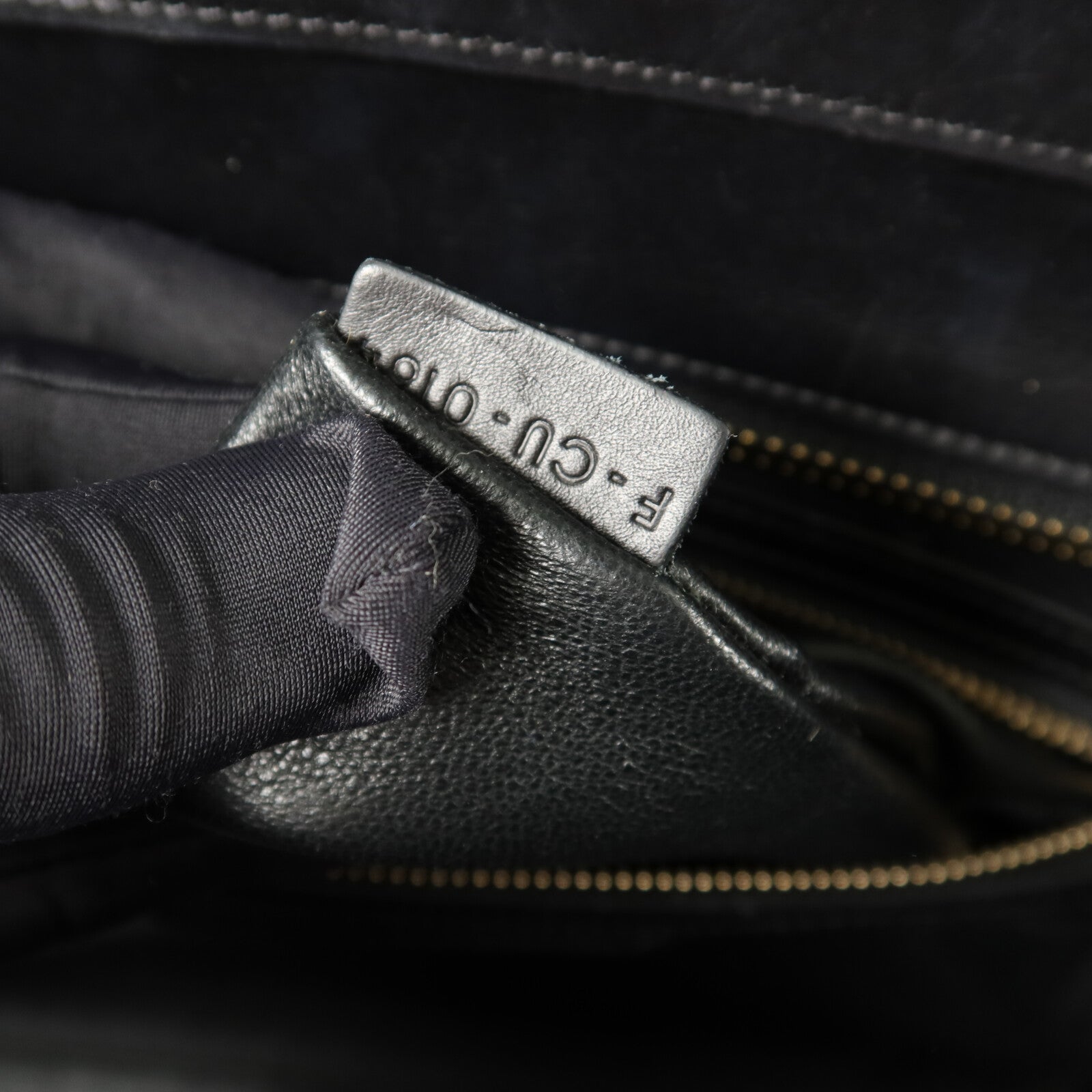 CELINE 牛皮皮革Mini Luggage手挽袋