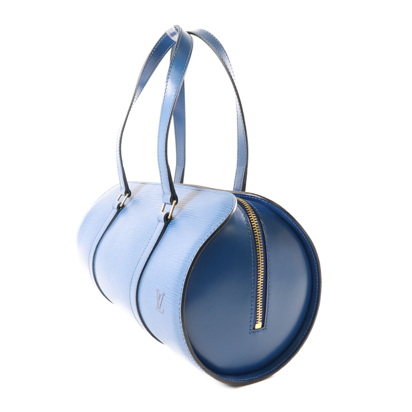 LOUIS VUITTON LV Soufflot Handbag M52225 Epi Blue