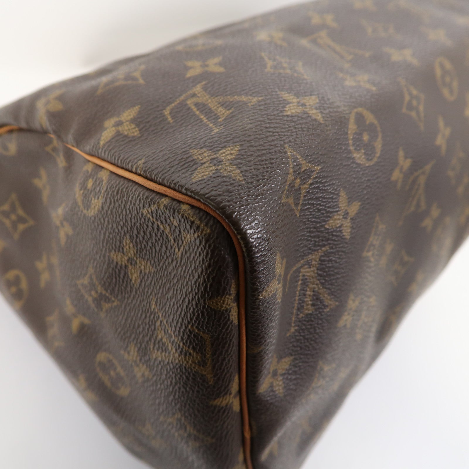 LOUIS VUITTON 【激減優惠】Monogram Speedy 30金扣手挽袋啡色