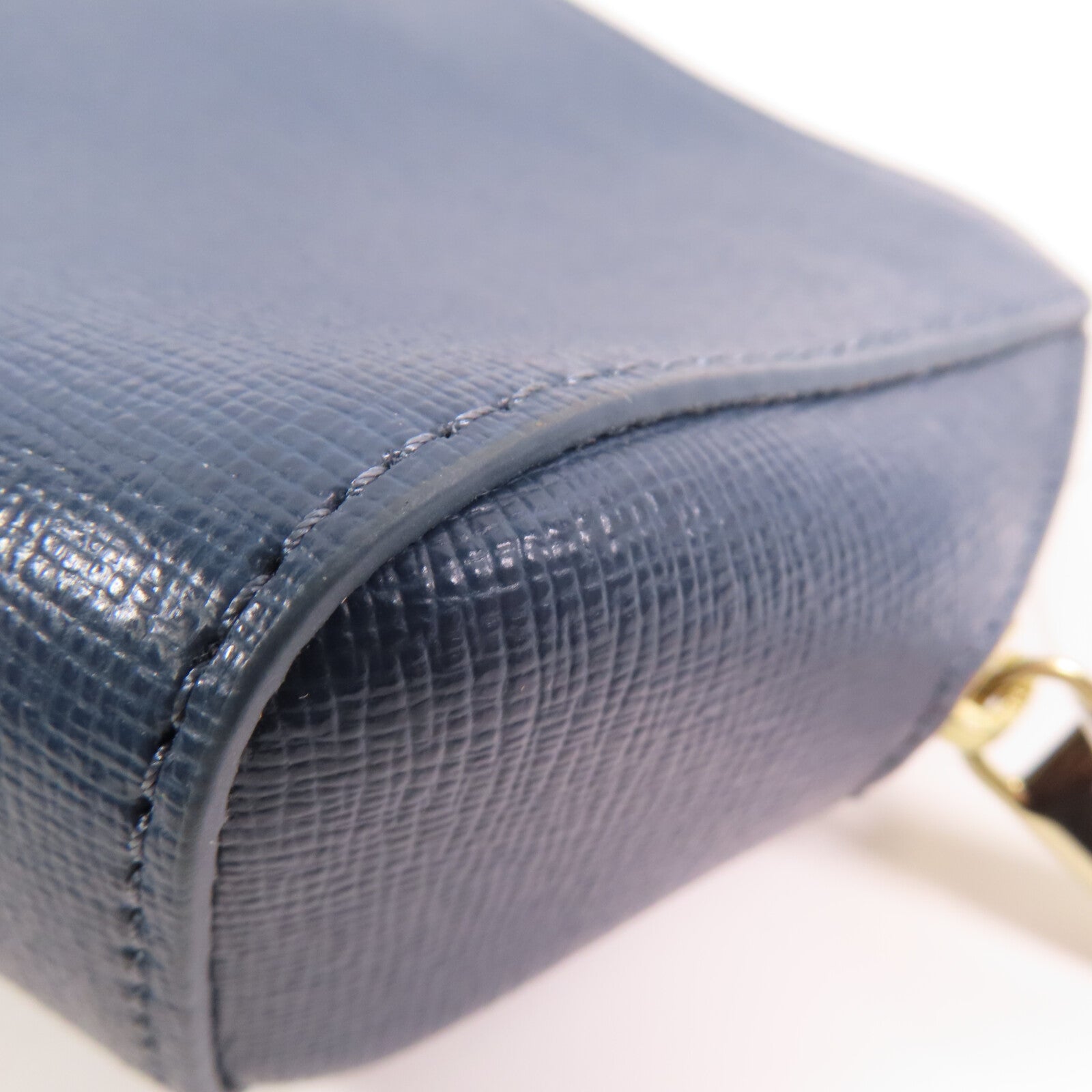 Furla 【激減優惠】牛皮皮革Pouch金扣手拿包