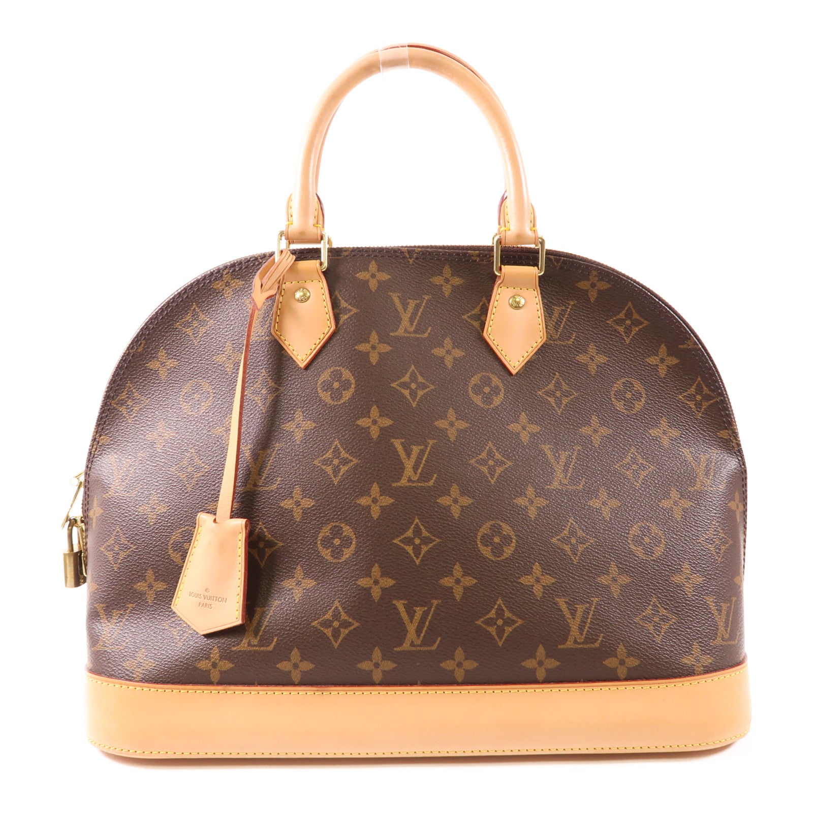 LOUIS VUITTON Monogram Alma PM金扣手挽袋