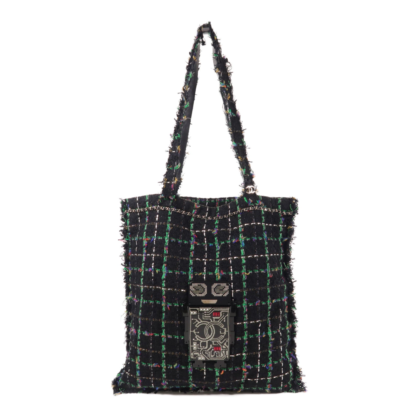 CHANEL Tweed Tote Bag肩背袋