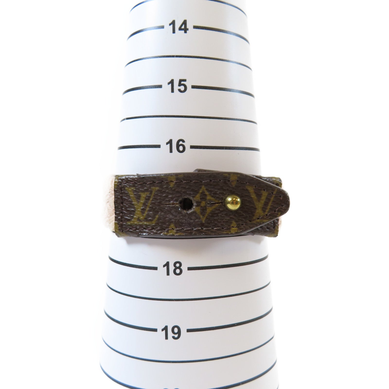 LOUIS VUITTON 【激減優惠】塗層帆布/棉質Bracelet金扣手鐲#17cm