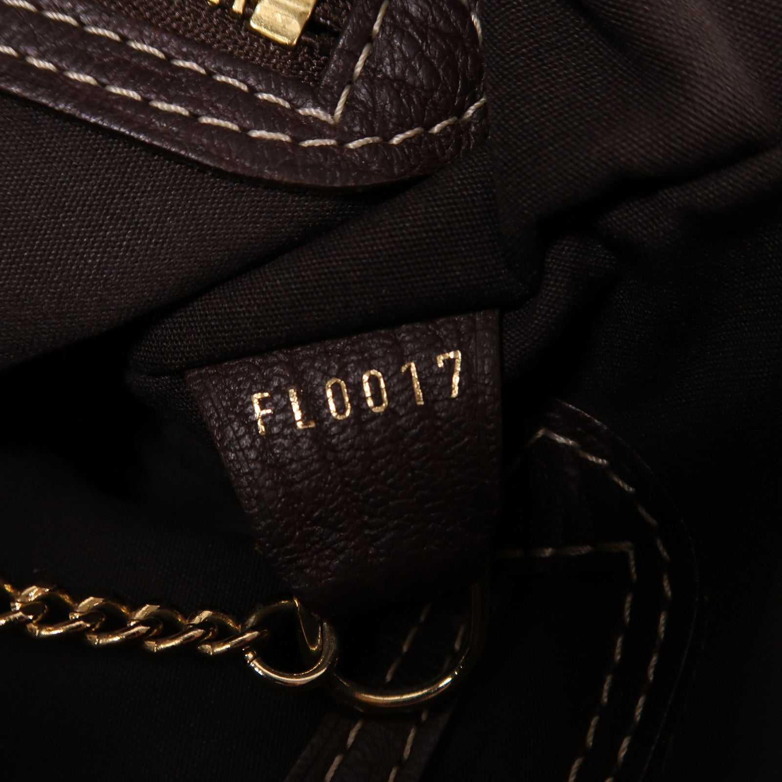 LOUIS VUITTON Monogram Idylle Bucket PM金扣手挽袋啡色