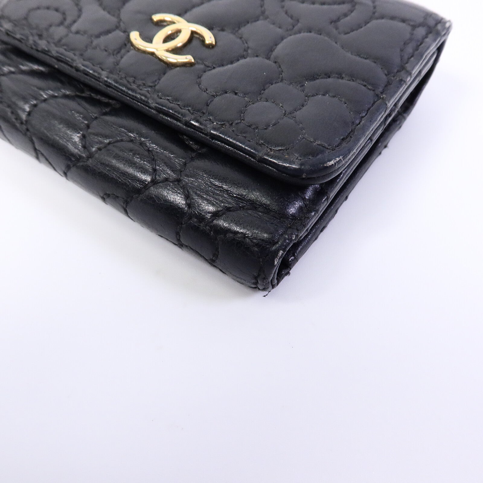 CHANEL 牛皮皮革 Fold Wallet錢包