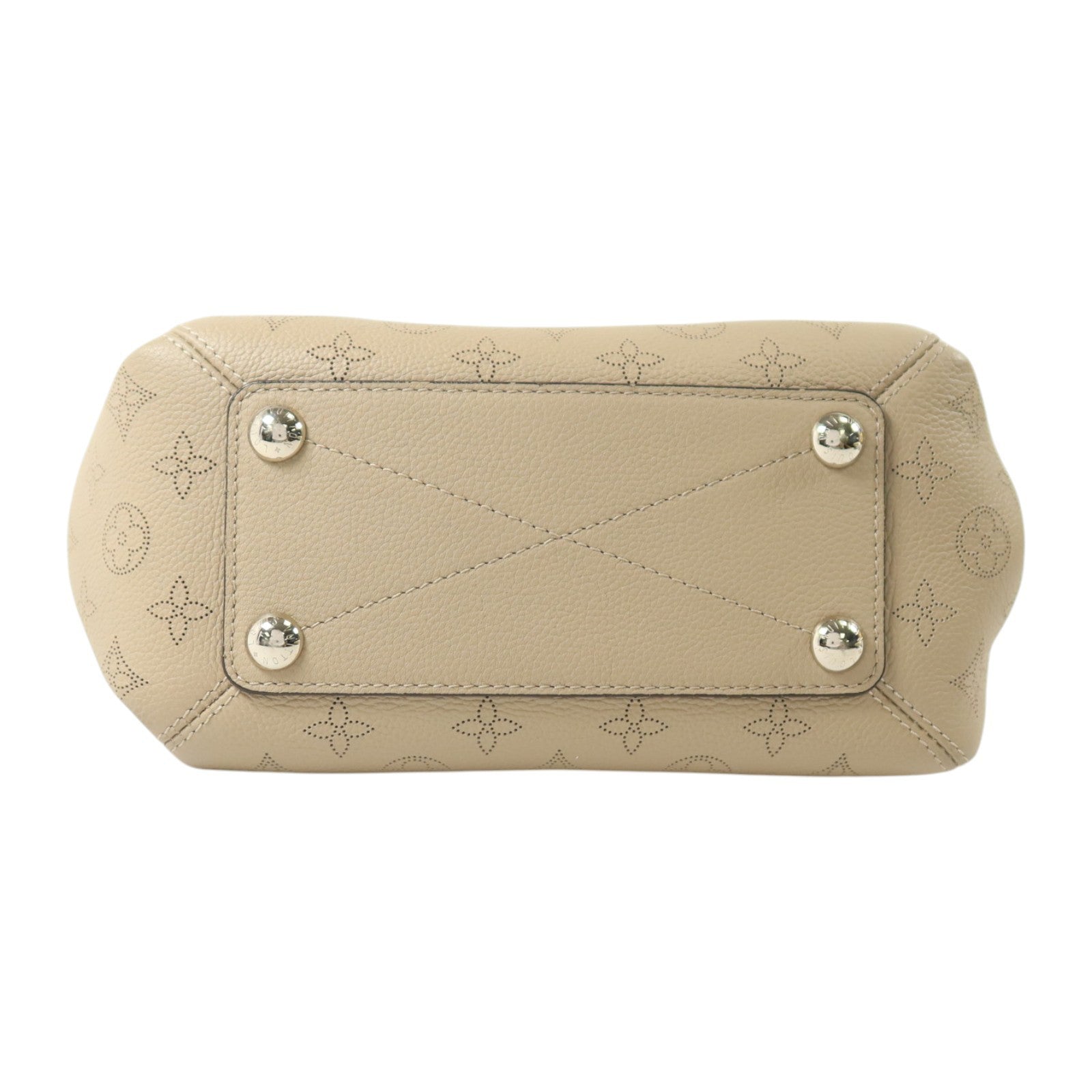 LOUIS VUITTON Mahina Babylon Chain BB銀扣手挽肩背兩用袋