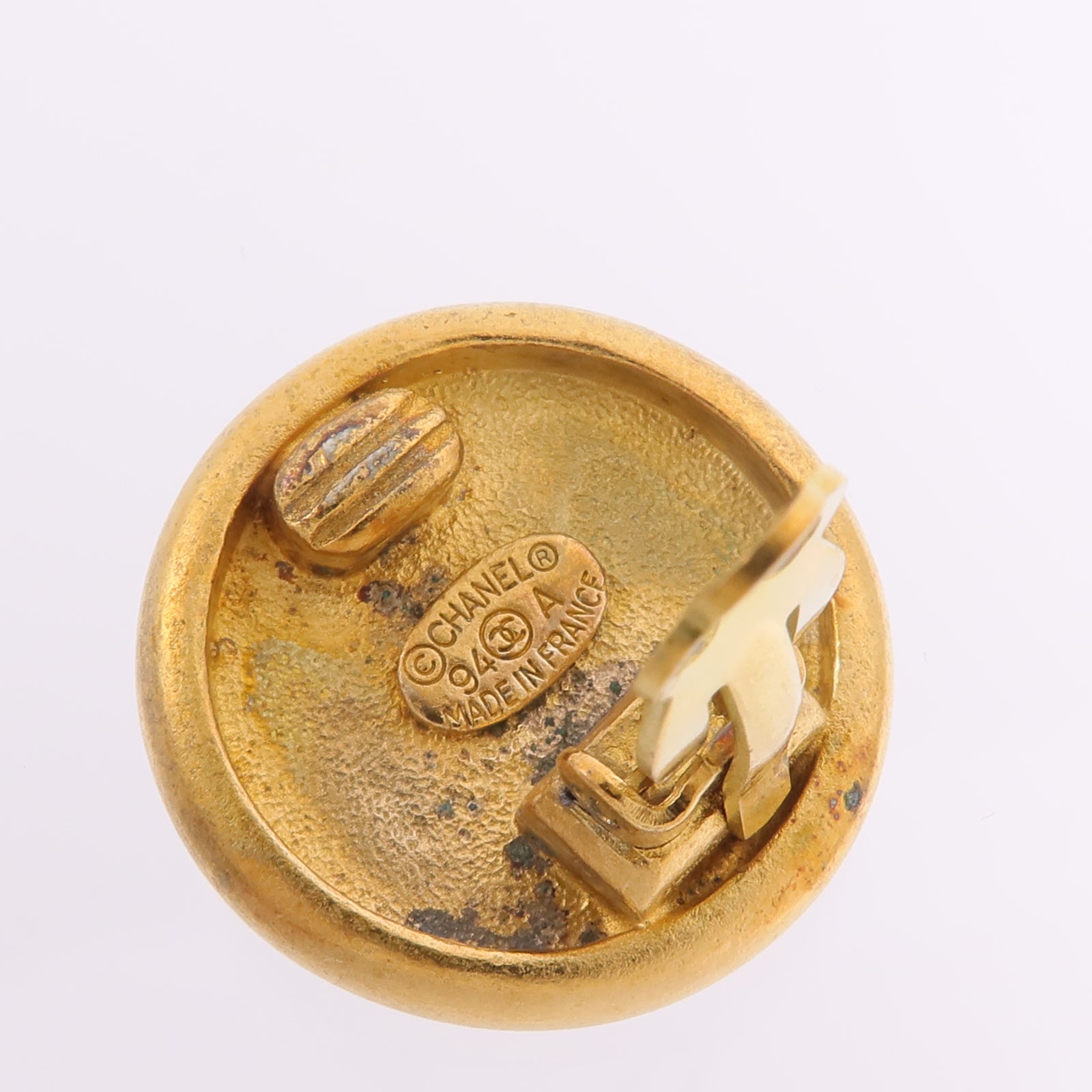 CHANEL 金屬Vintage Clip-On Earrings耳環